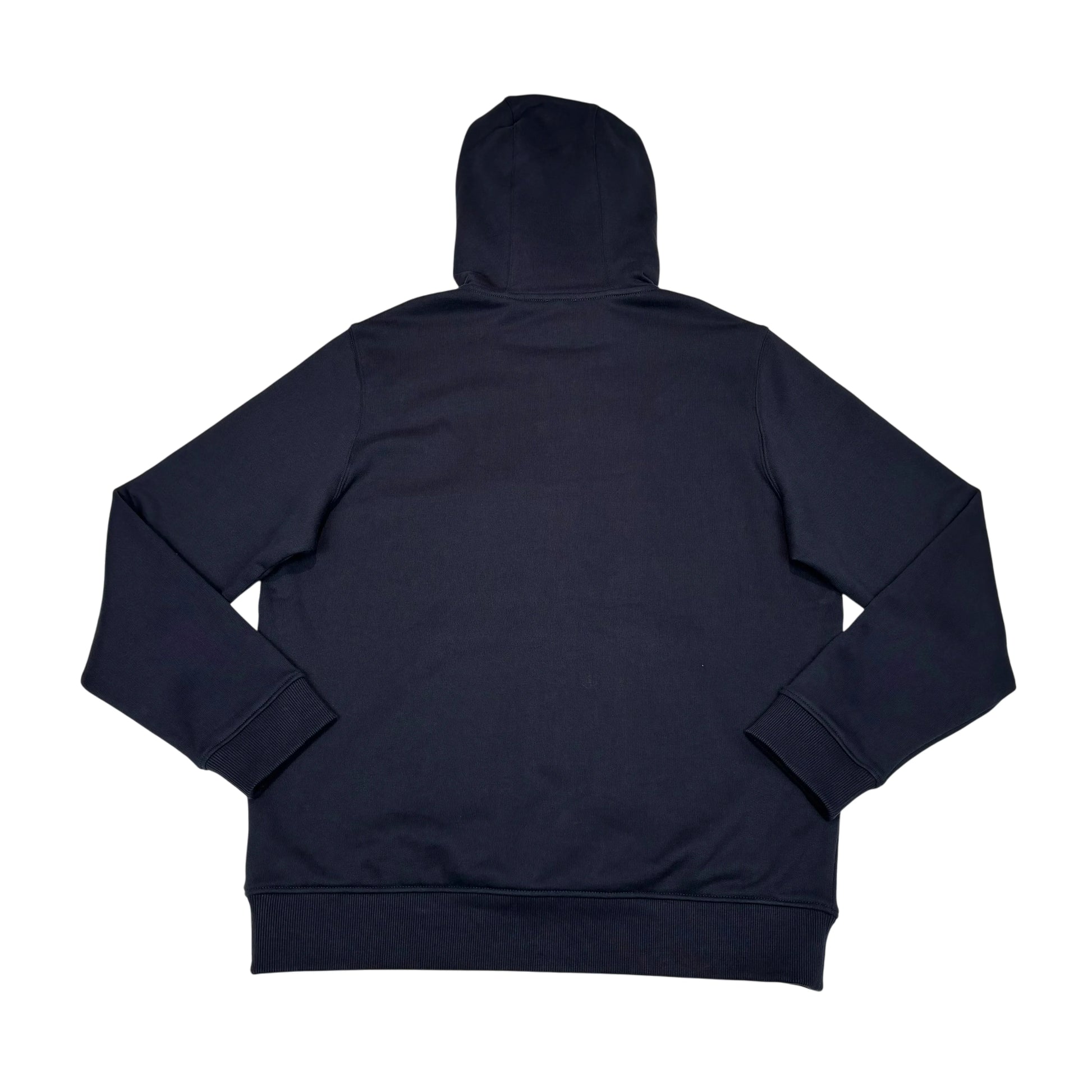 Burberry Navy Inside Check Zip Hoodie