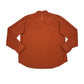 Stone Island Orange Embroidered Spell Out Overshirt Jacket