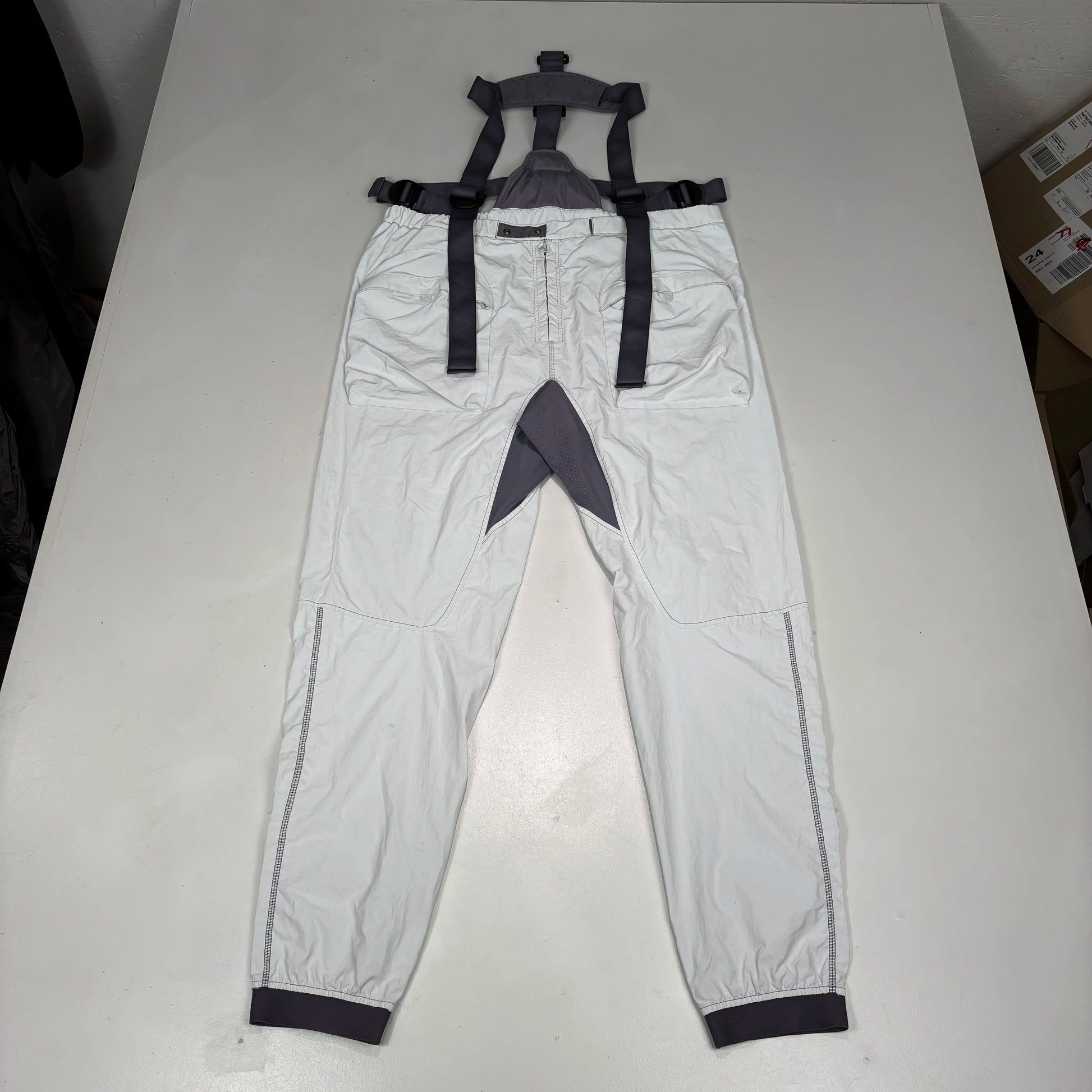 Stone Island Green Special Process Waxed Ice Jacket