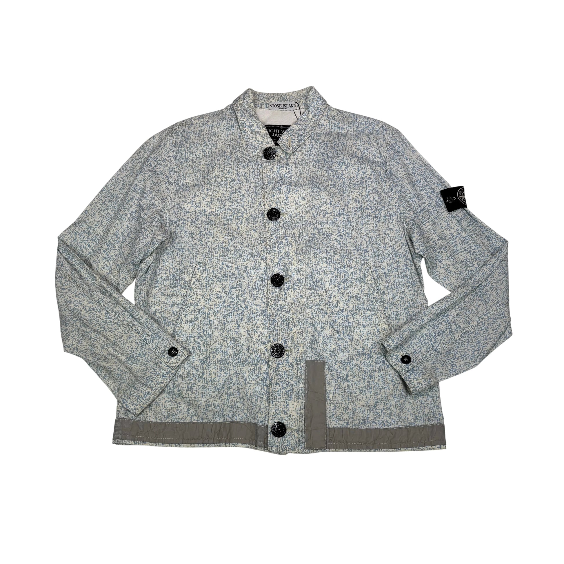 Stone Island White Night Vision Jacket Special Process Jacket