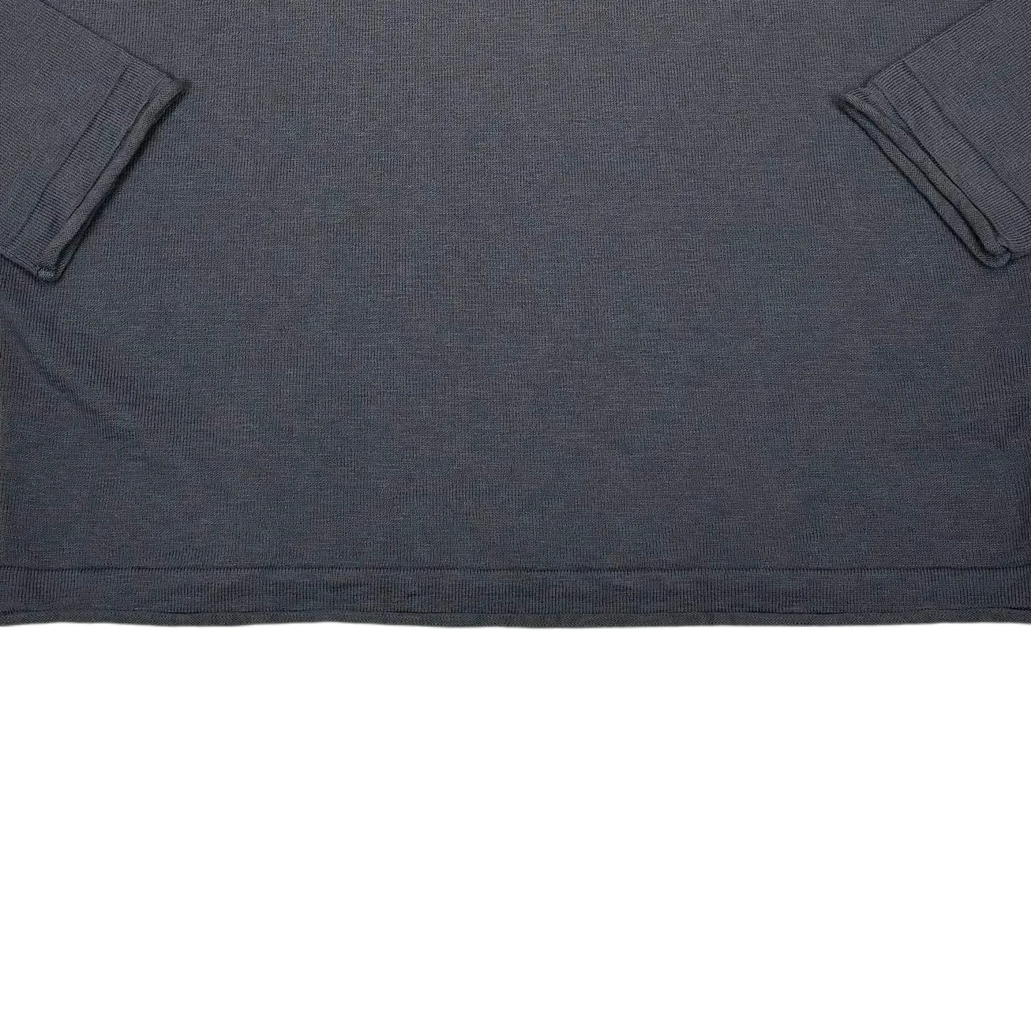 Stone Island Grey Compass Patch Crewneck Jumper