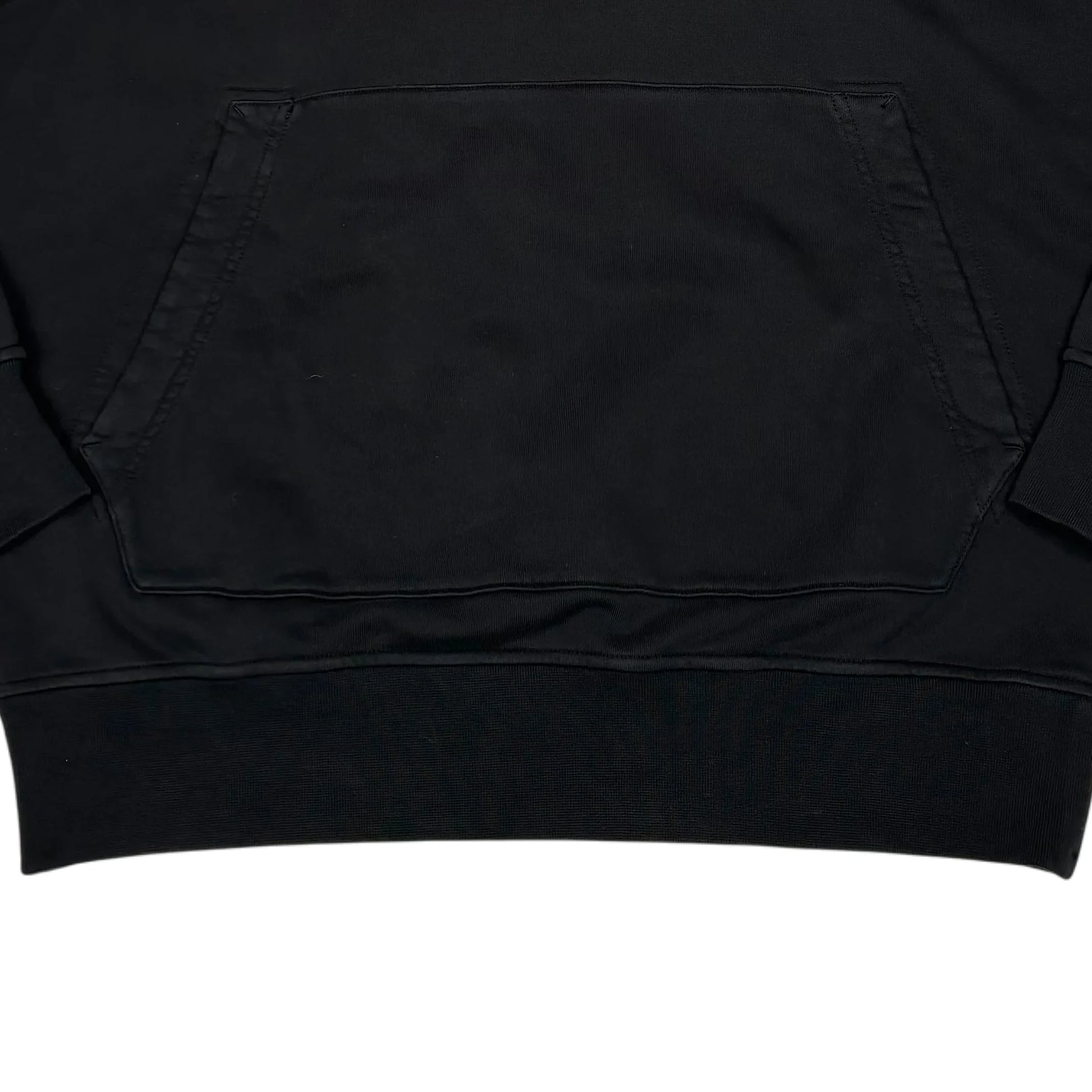 Stone Island Black Compass Patch Hoodie