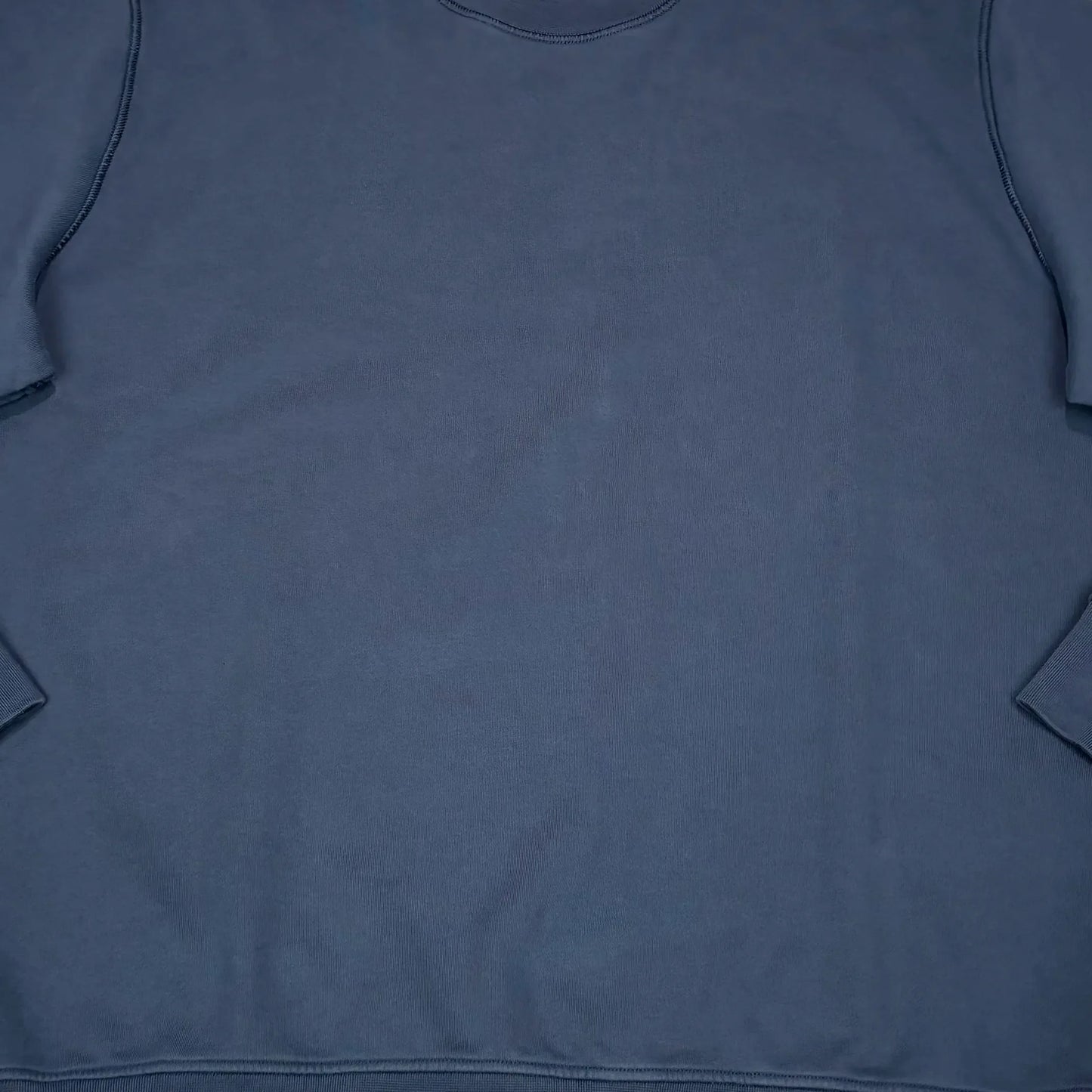 Stone Island Navy Blue Compass Patch Crewneck Jumper
