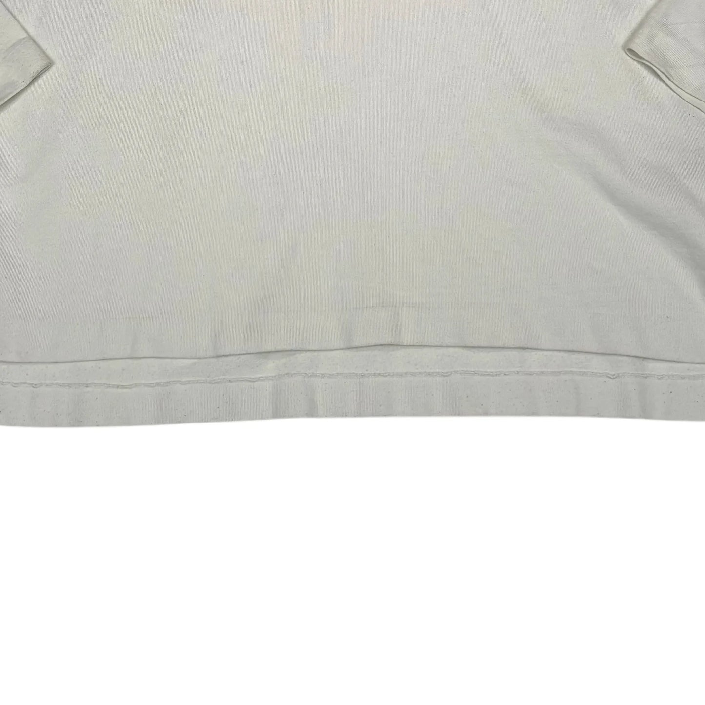 Stone Island White Pullover Life Safer Quarter Zip Jumper