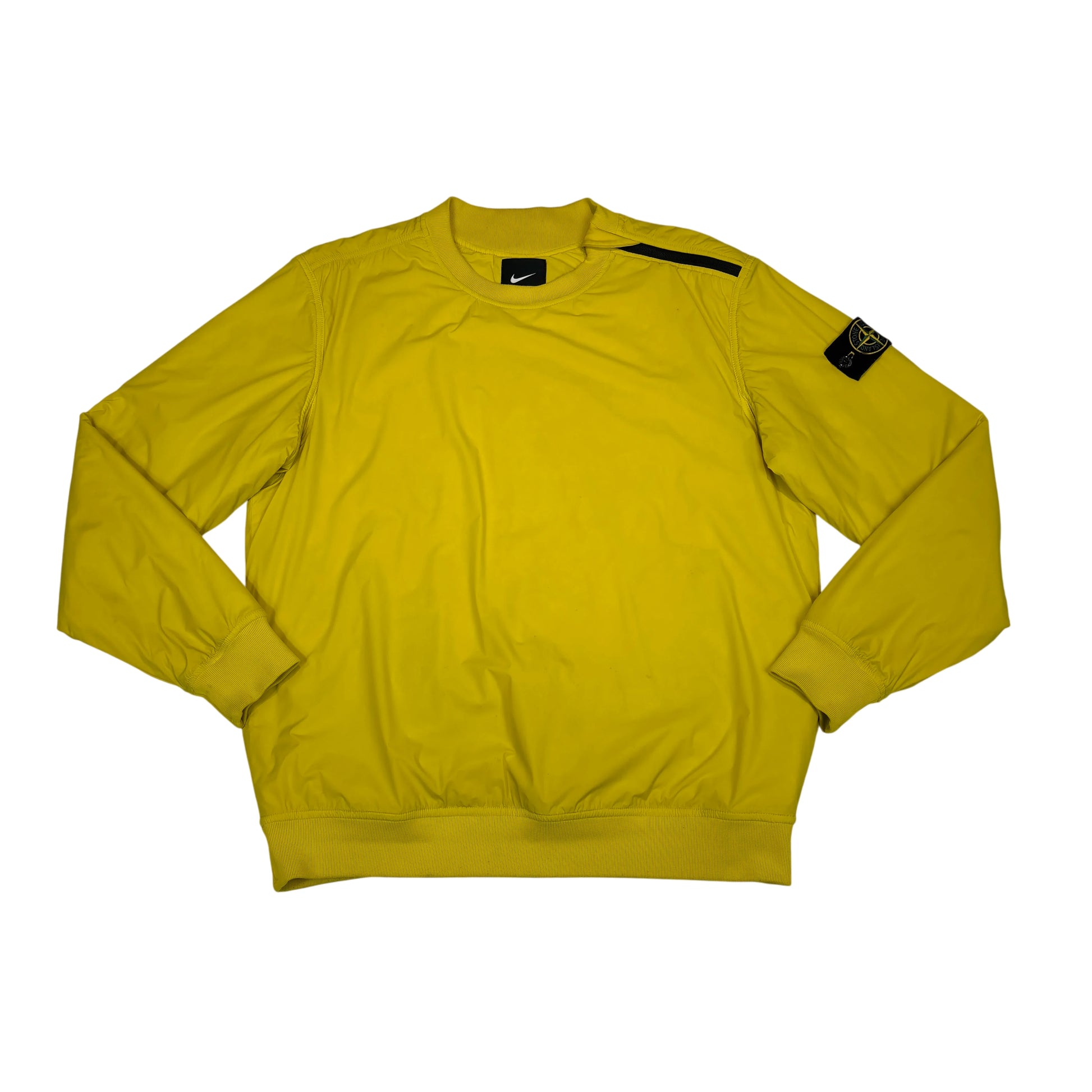 Stone Island x Nike Yellow Compass Patch Comfort Tech Sweatshirt