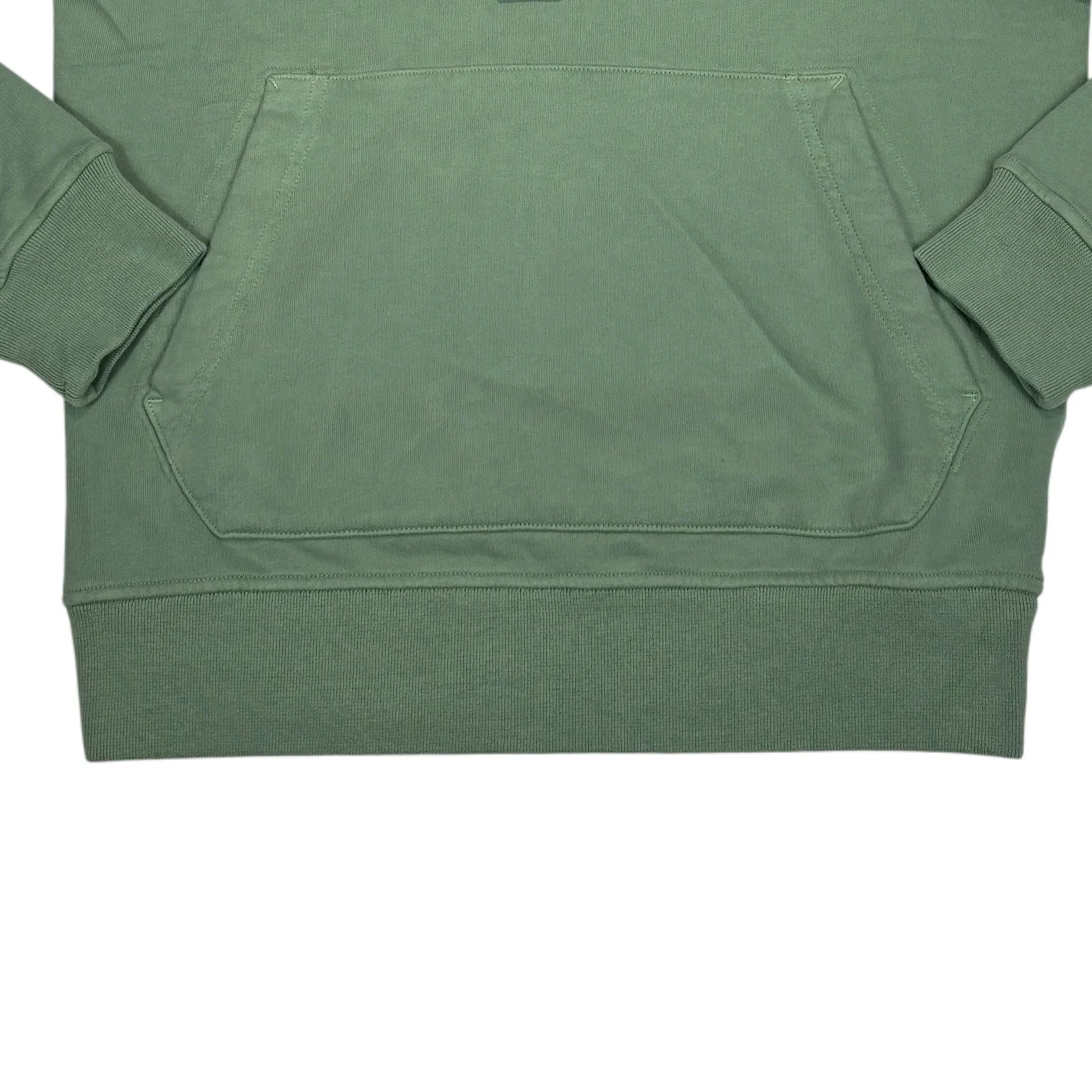 Stone Island Green Compass Patch Hoodie