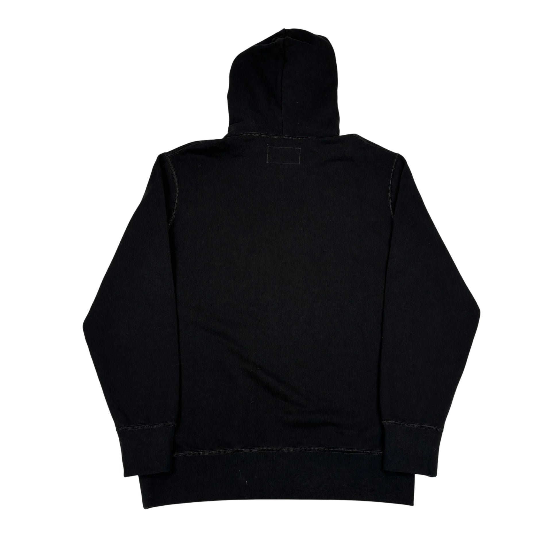 Barbour X Cp Company Printed Logo Black Hoodie