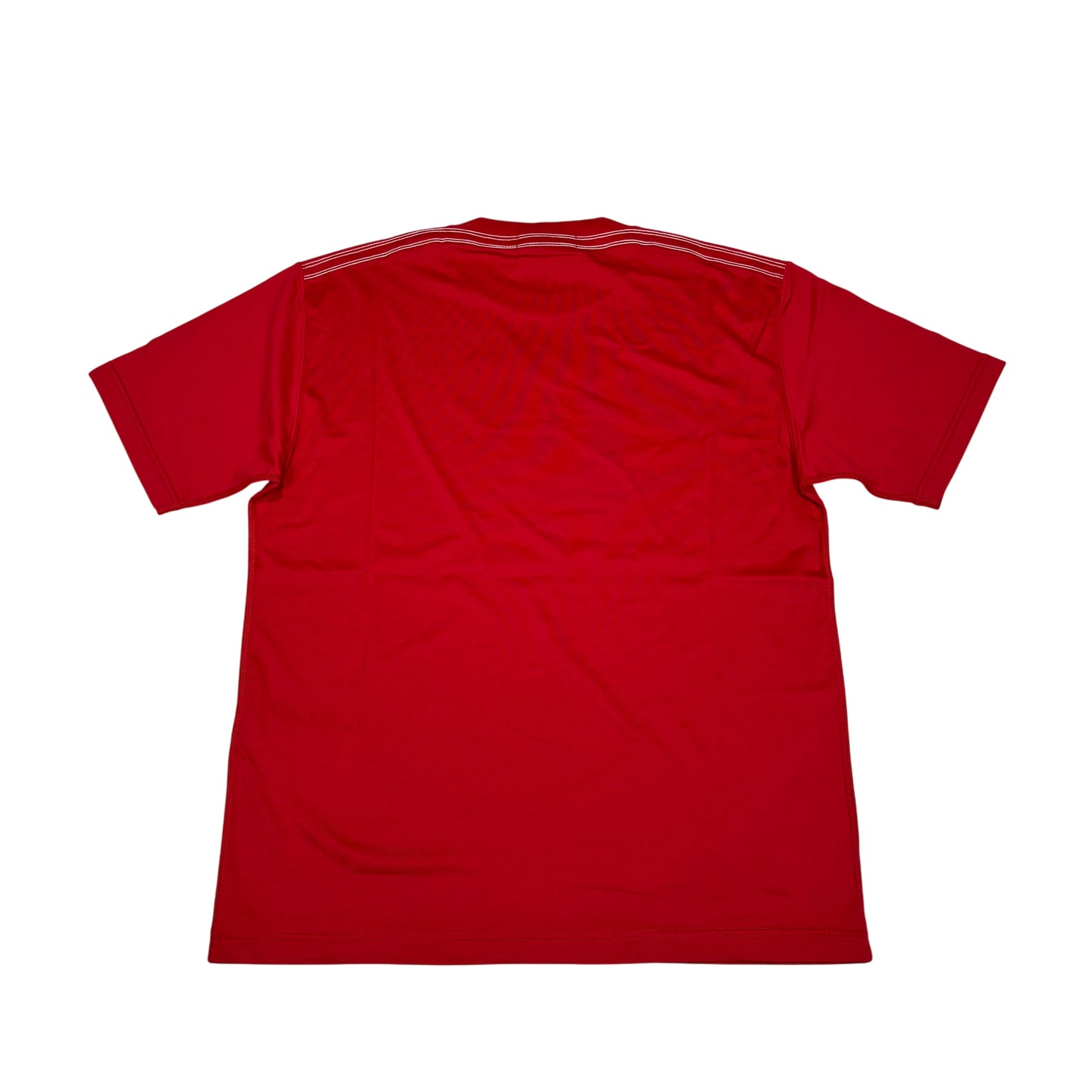 Stone Island Red Patch Logo Short Sleeve T-shirt