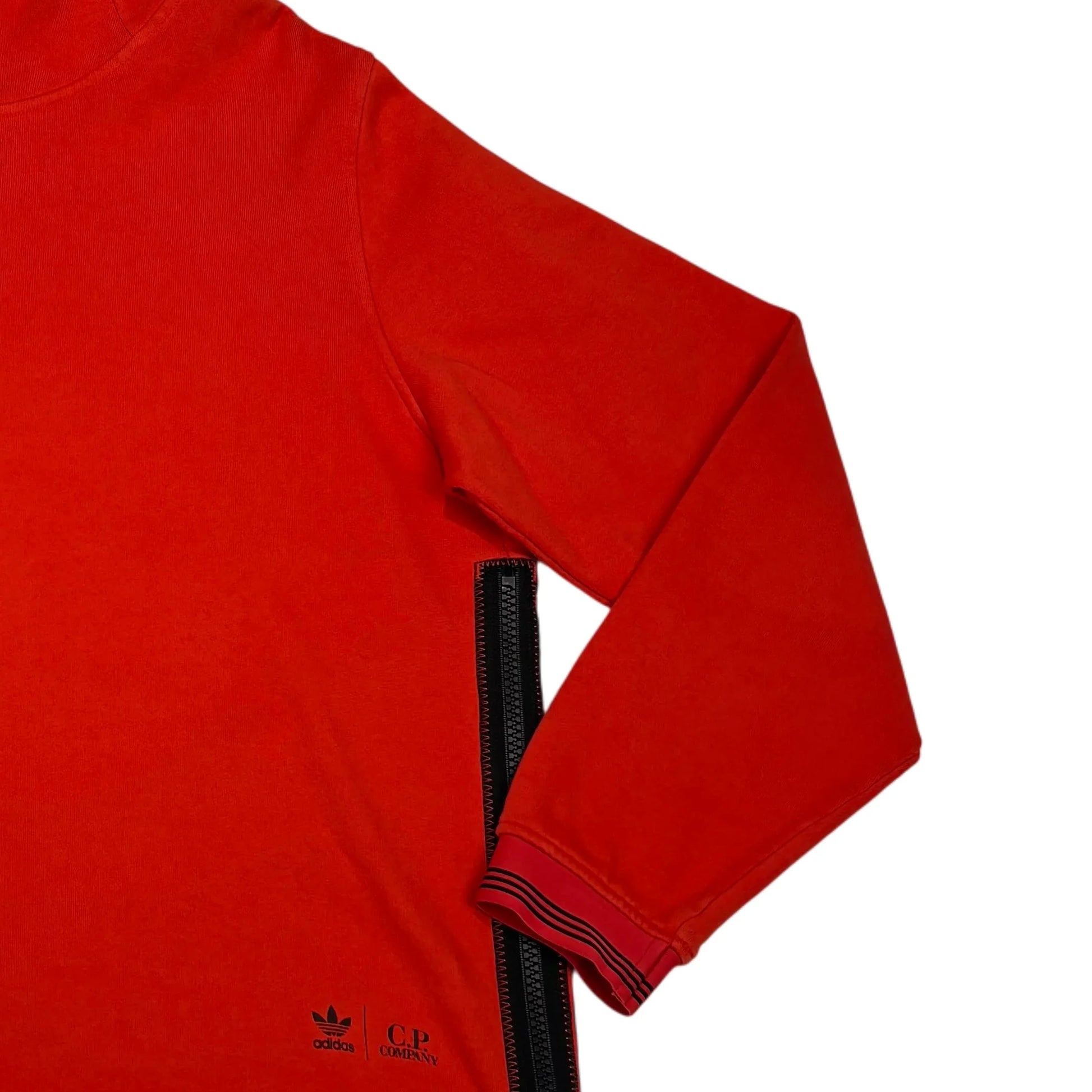 Adidas X C.p. Company Red Double Goggle Hoodie