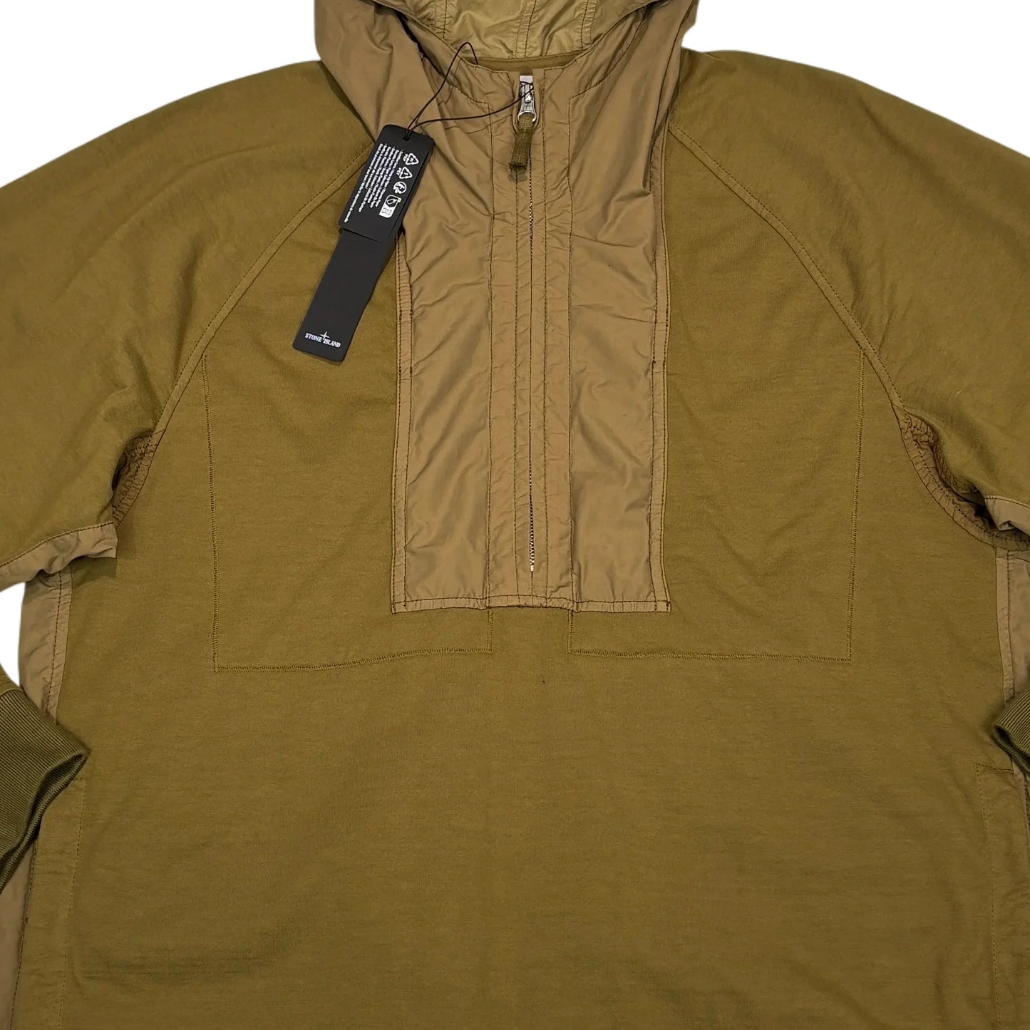 C.p. Company Brown Mix Fabric Hype-TC Anorak Smock