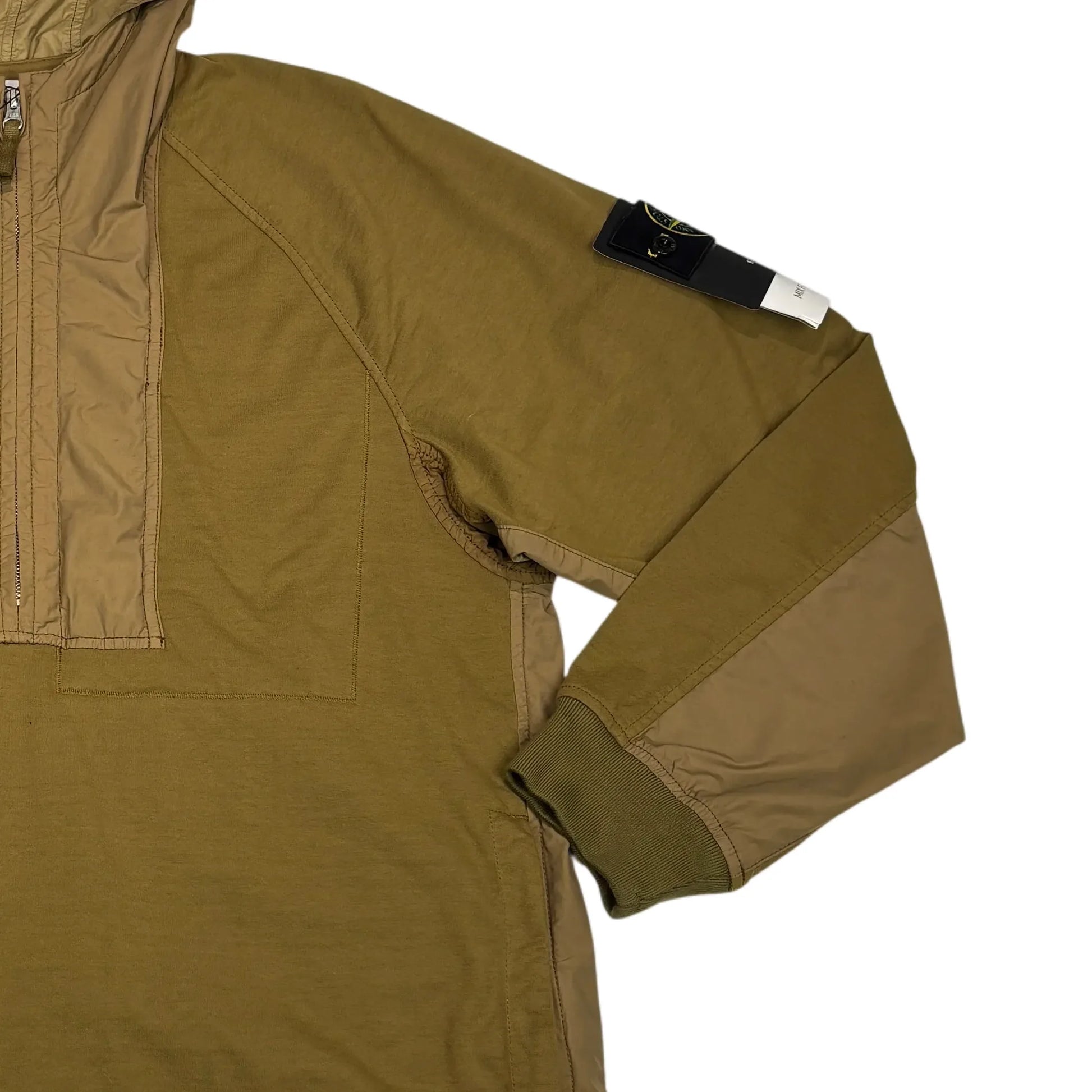 C.p. Company Brown Mix Fabric Hype-TC Anorak Smock