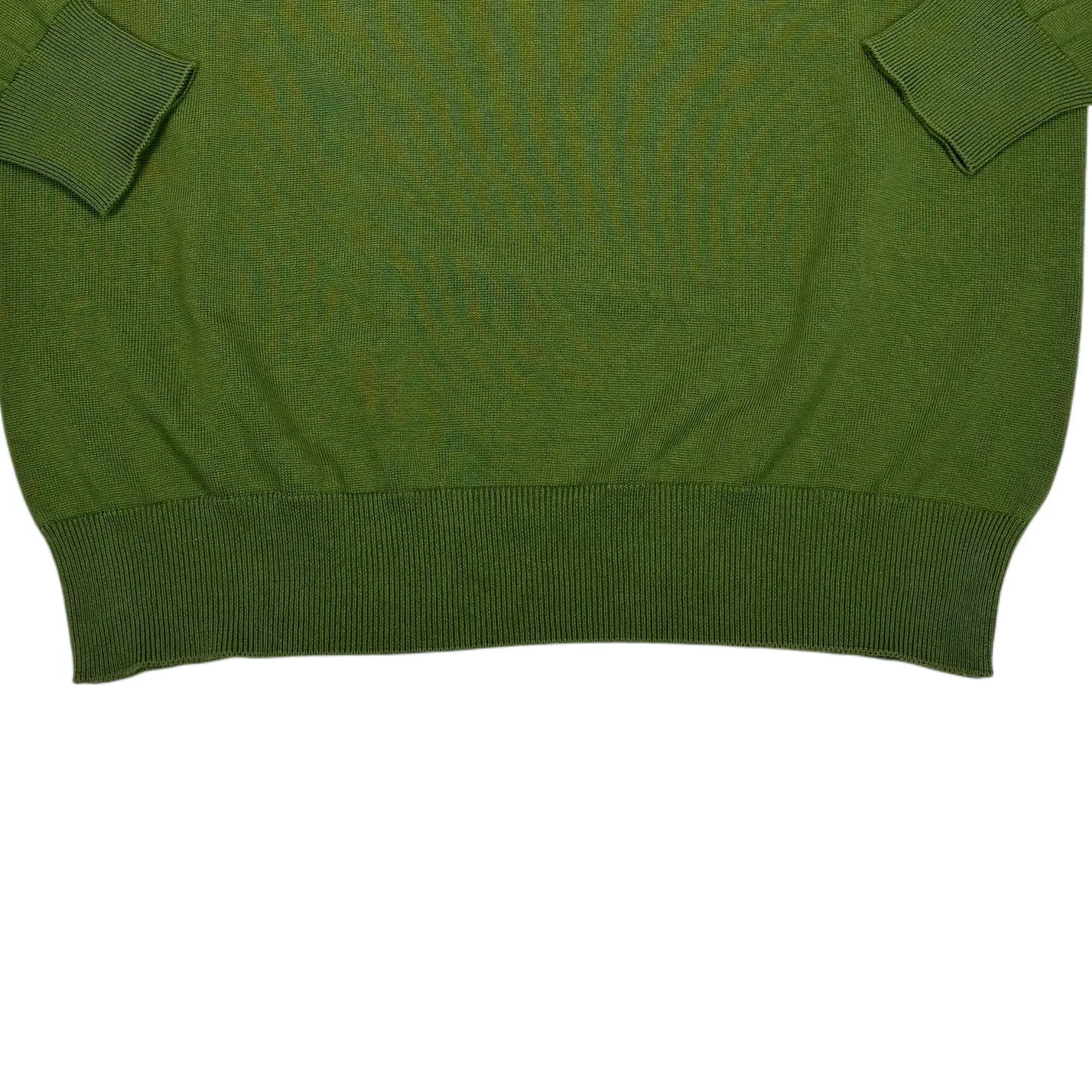 Stone Island Green Lightweight Compass Patch Jumper