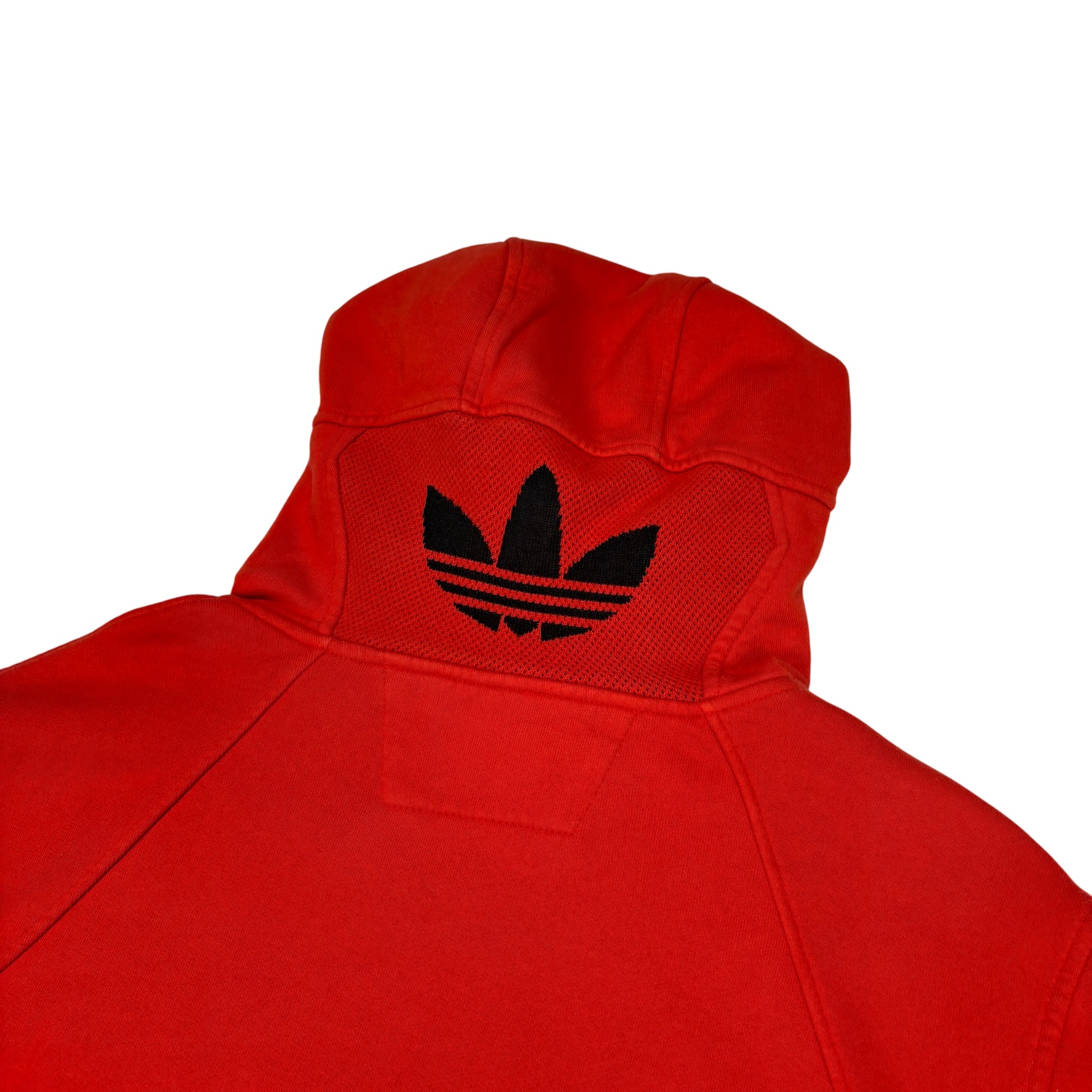 Adidas X C.p. Company Red Double Goggle Hoodie