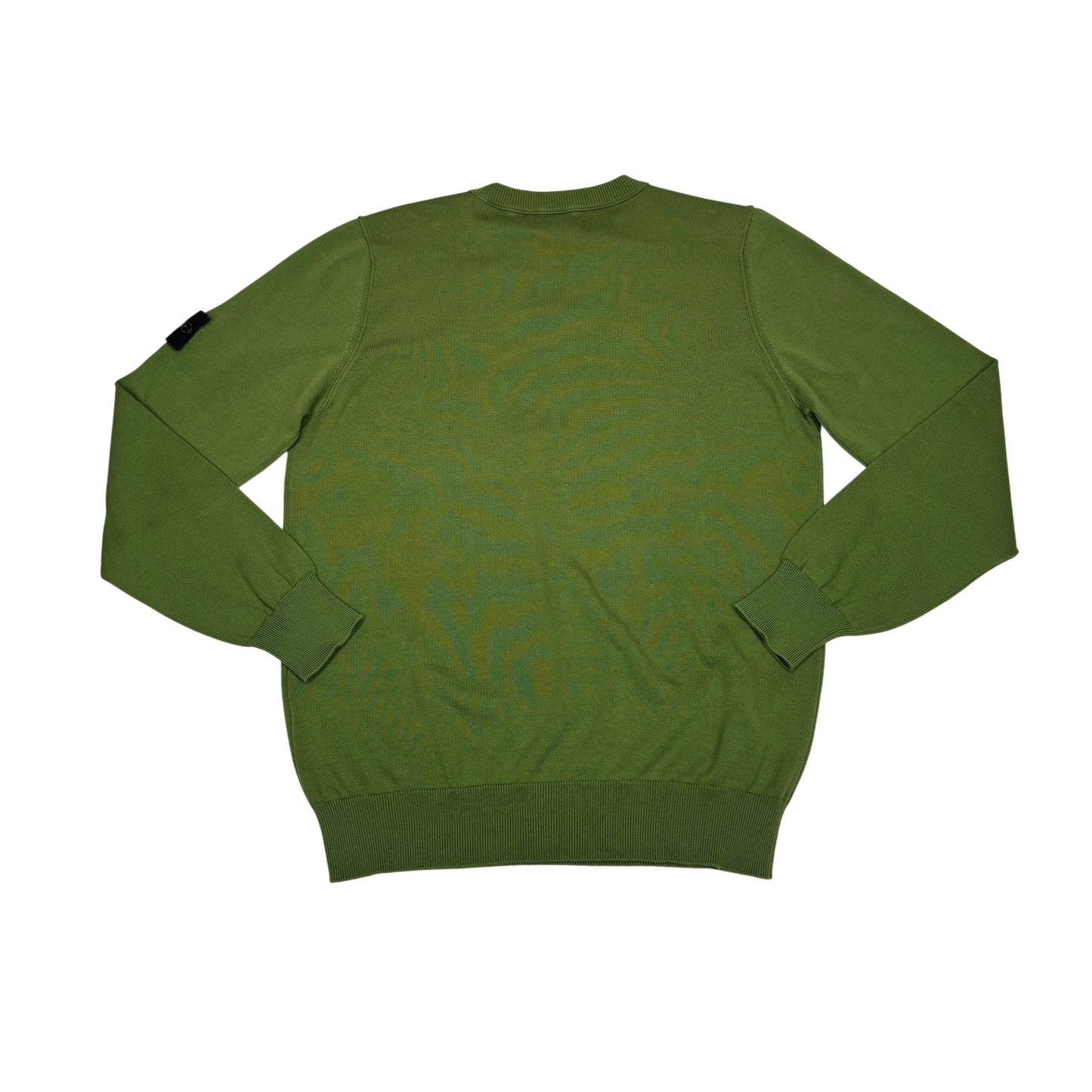 Stone Island Green Lightweight Compass Patch Jumper