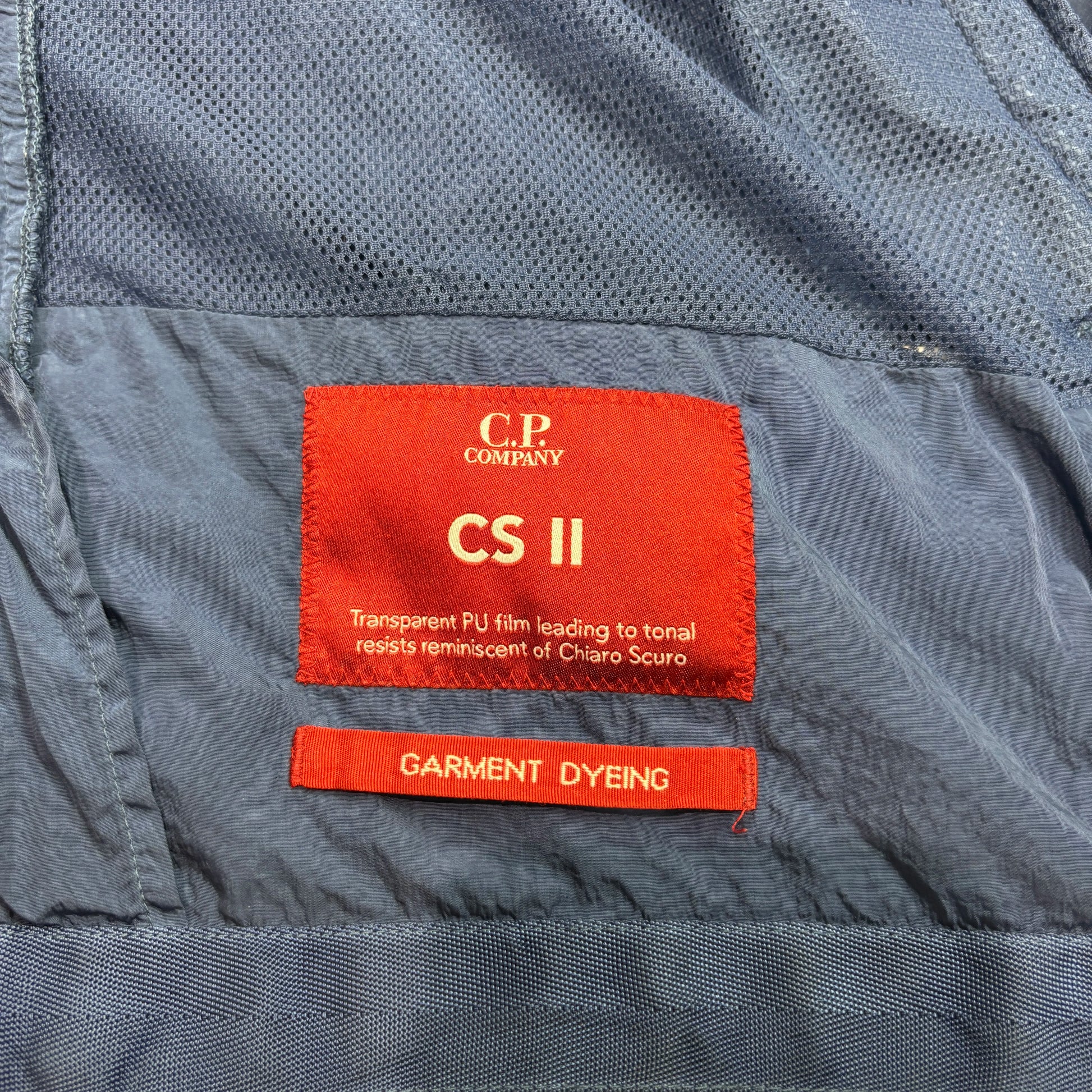 C.p. Company Blue Single Goggle CS-II Jacket