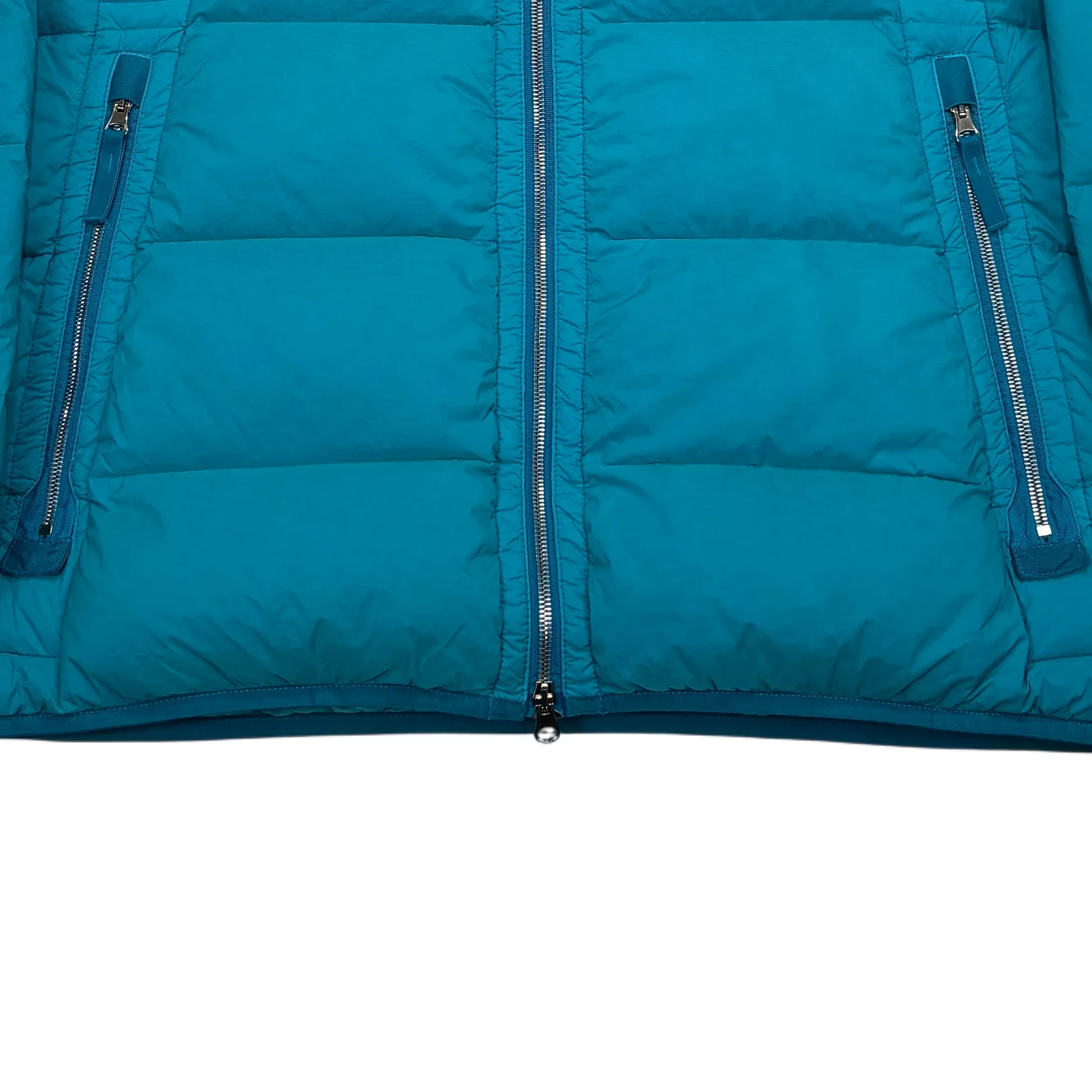 Stone Island Blue Seamless Tunnel Nylon Down-TC Puffer Jacket