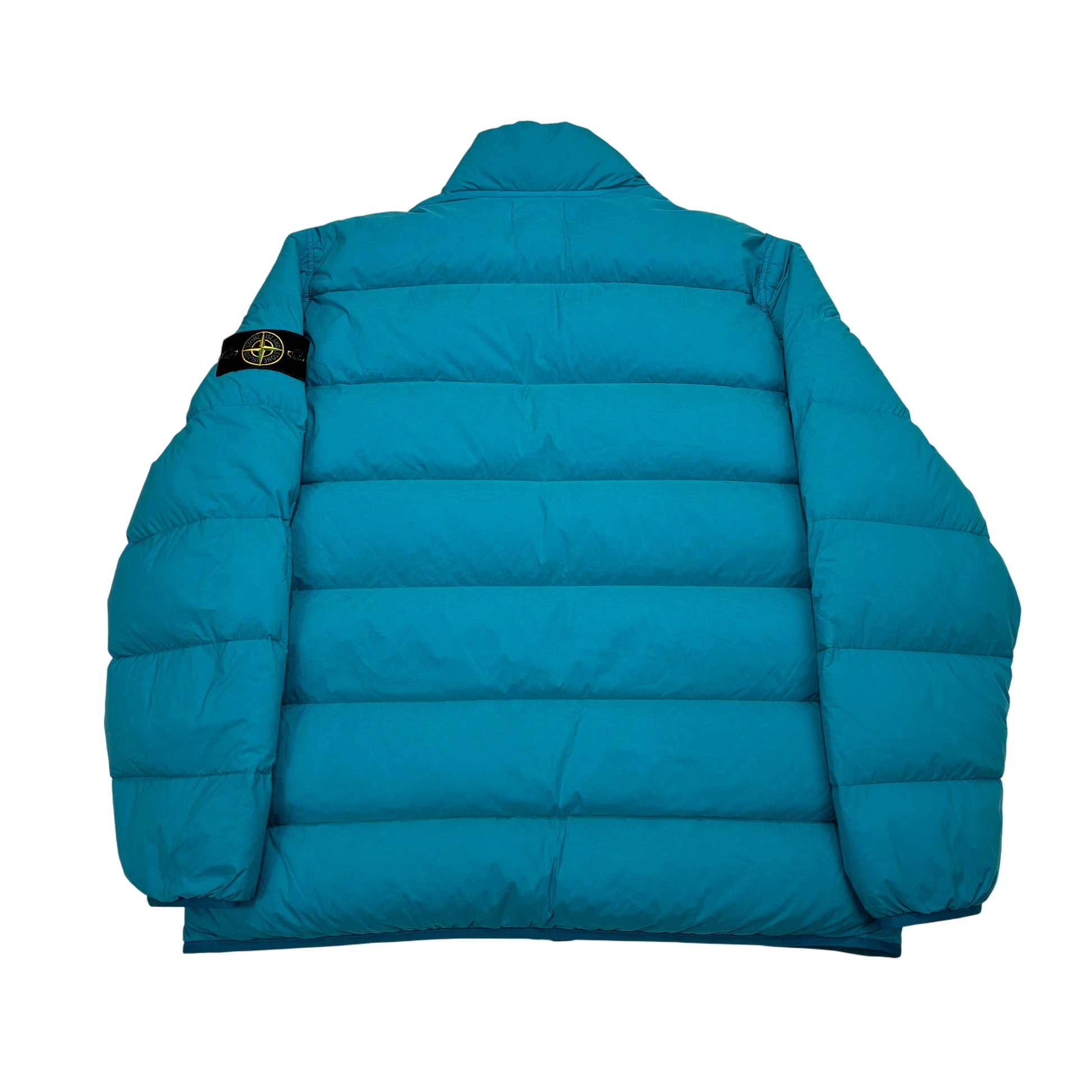 Stone Island Blue Seamless Tunnel Nylon Down-TC Puffer Jacket