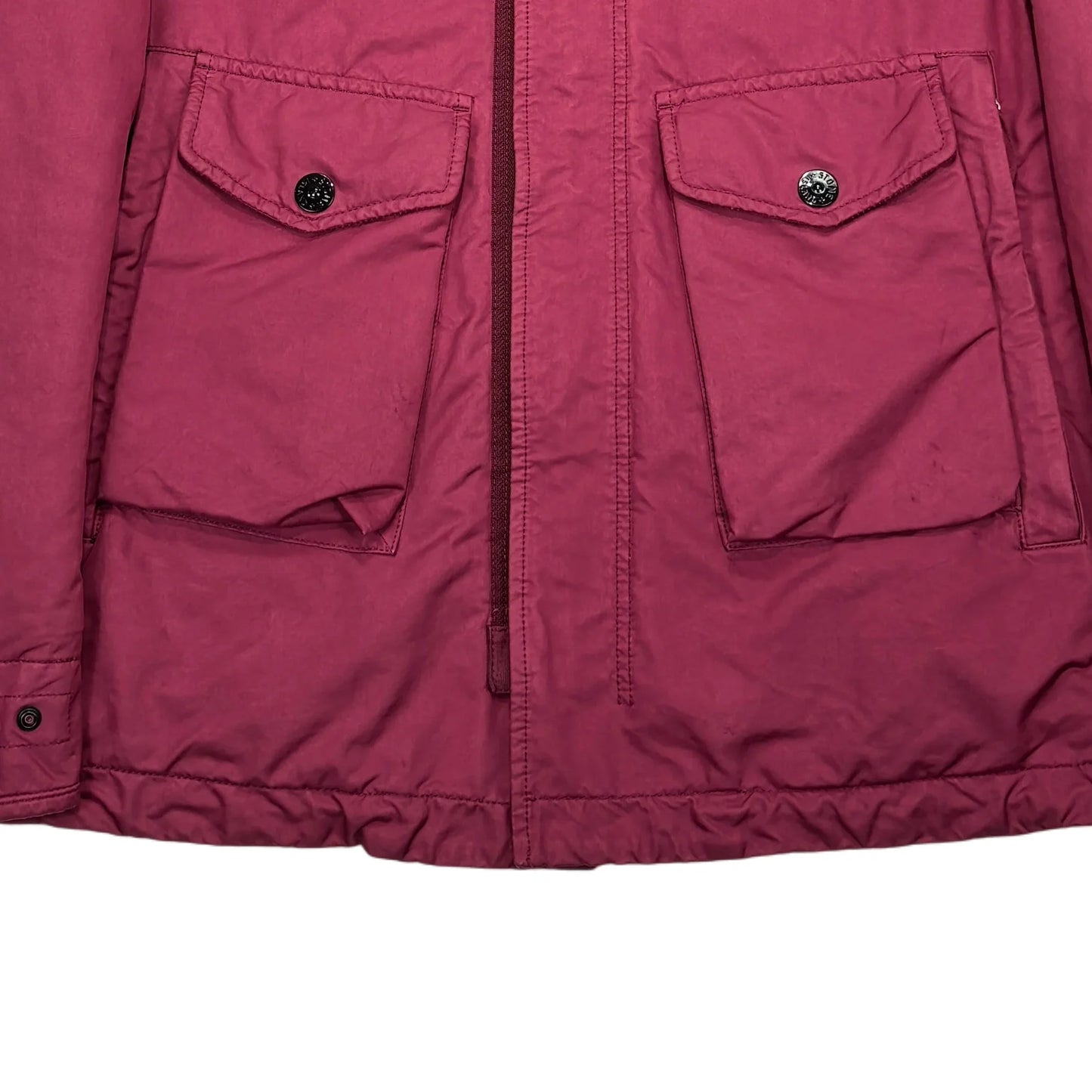 Stone Island Pink David-TC with Primaloft Insulation Technology Parka Jacket