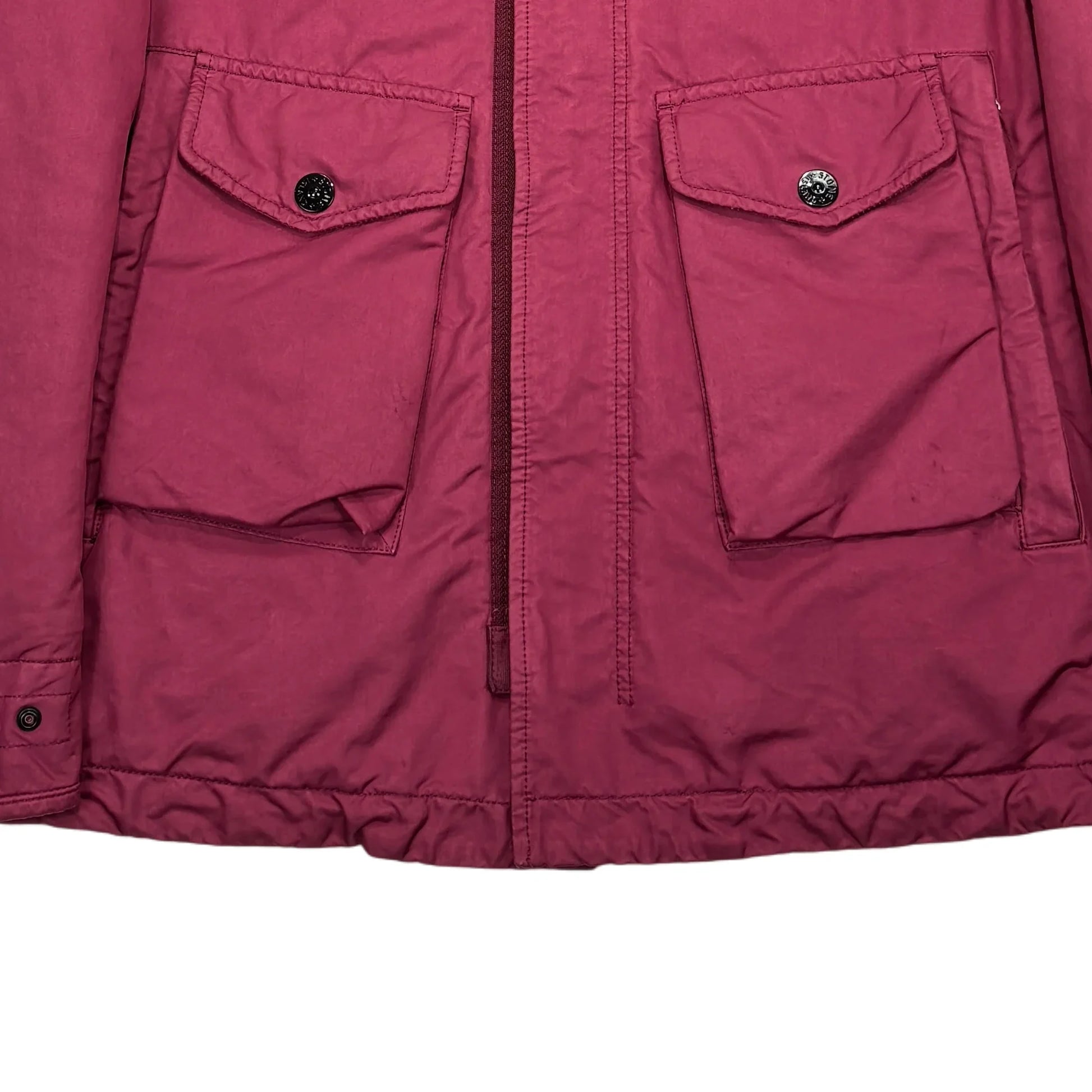 Stone Island Pink David-TC with Primaloft Insulation Technology Parka Jacket