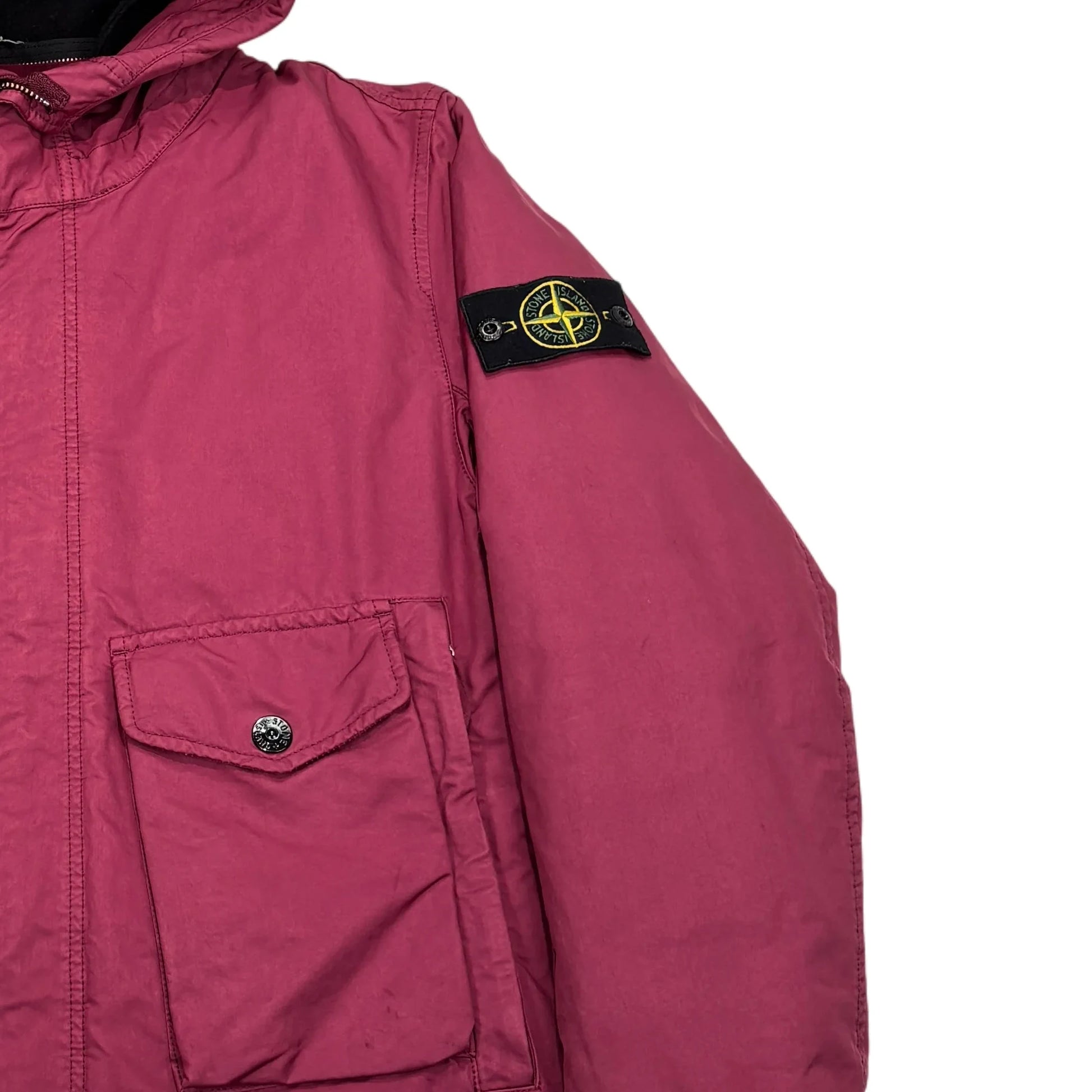 Stone Island Pink David-TC with Primaloft Insulation Technology Parka Jacket
