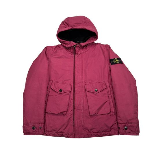 Stone Island Pink David-TC with Primaloft Insulation Technology Parka Jacket