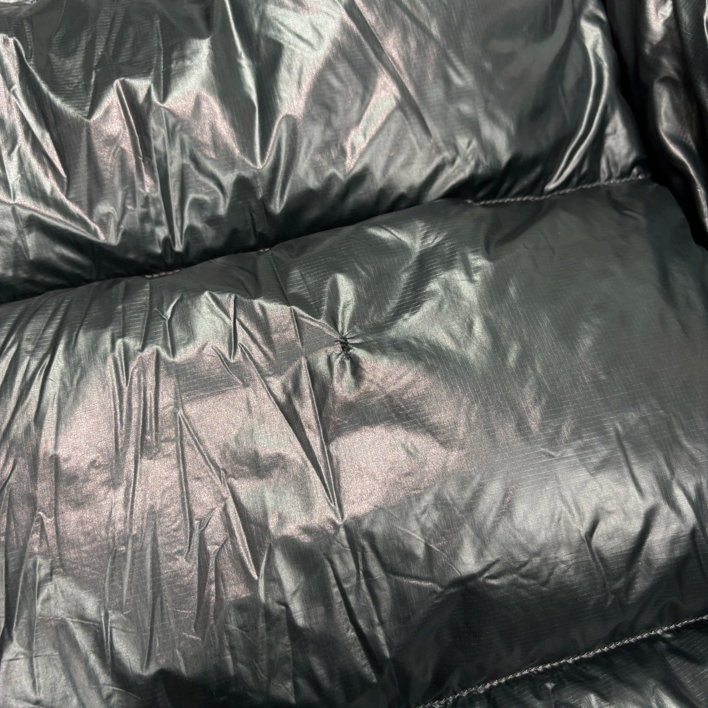 Stone Island Black Pertex Quantum Y Down Puffer Jacket
