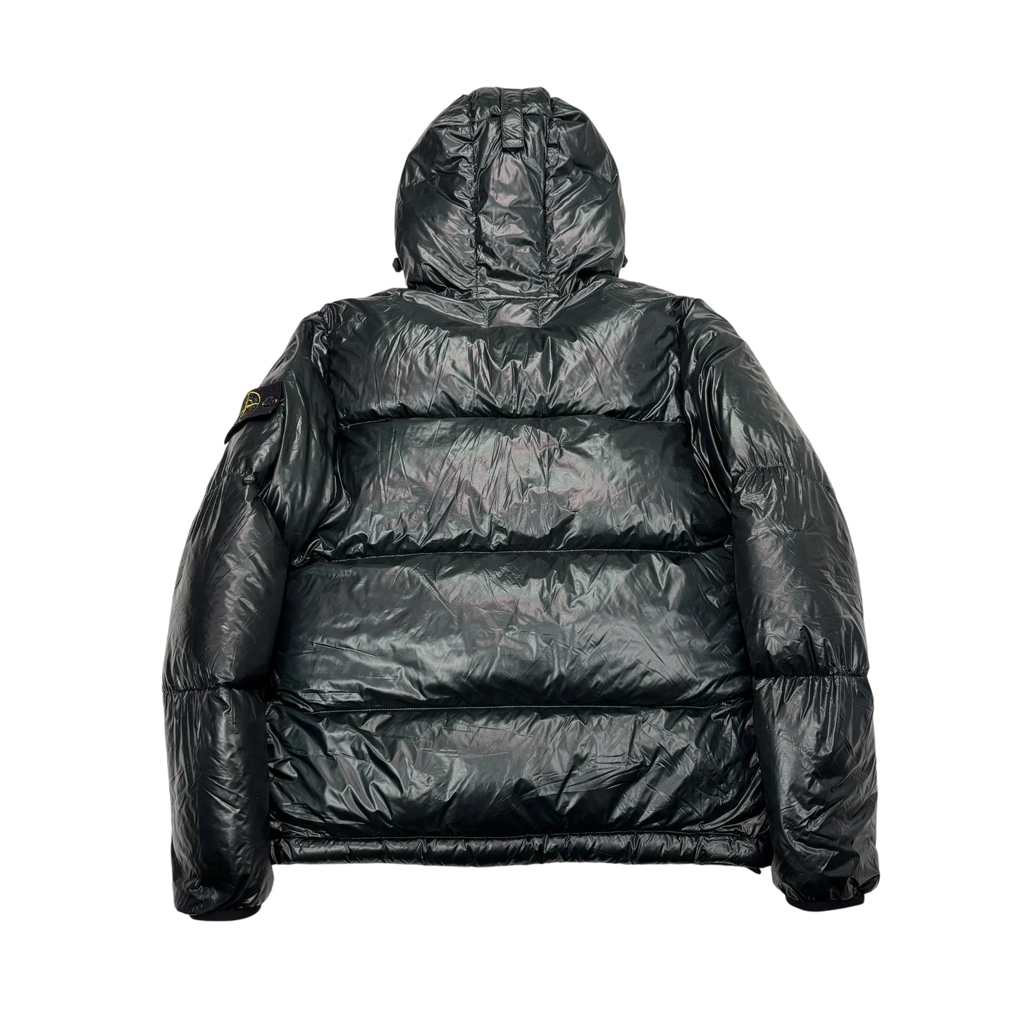 Stone Island Black Pertex Quantum Y Down Puffer Jacket