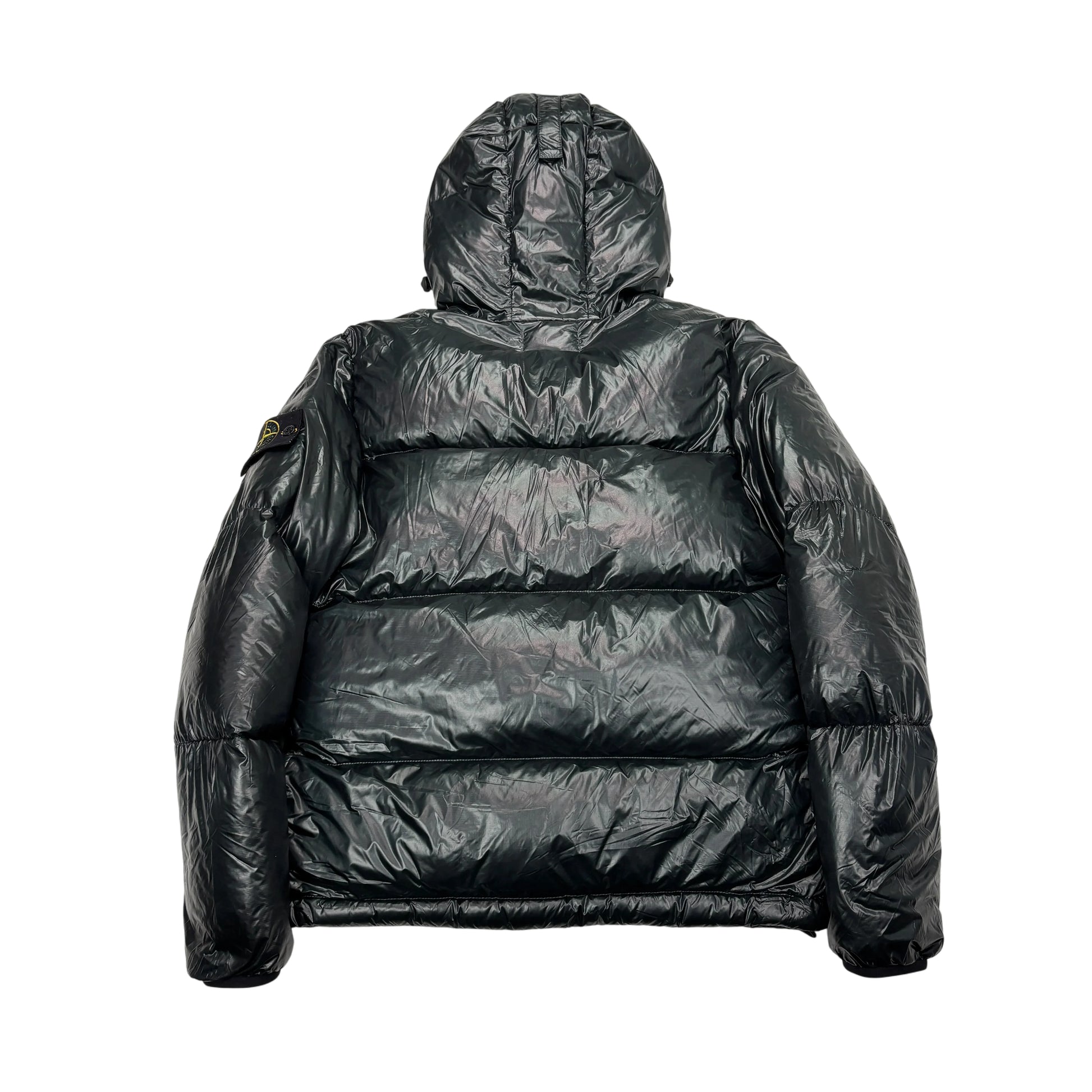 Stone Island Black Pertex Quantum Y Down Puffer Jacket