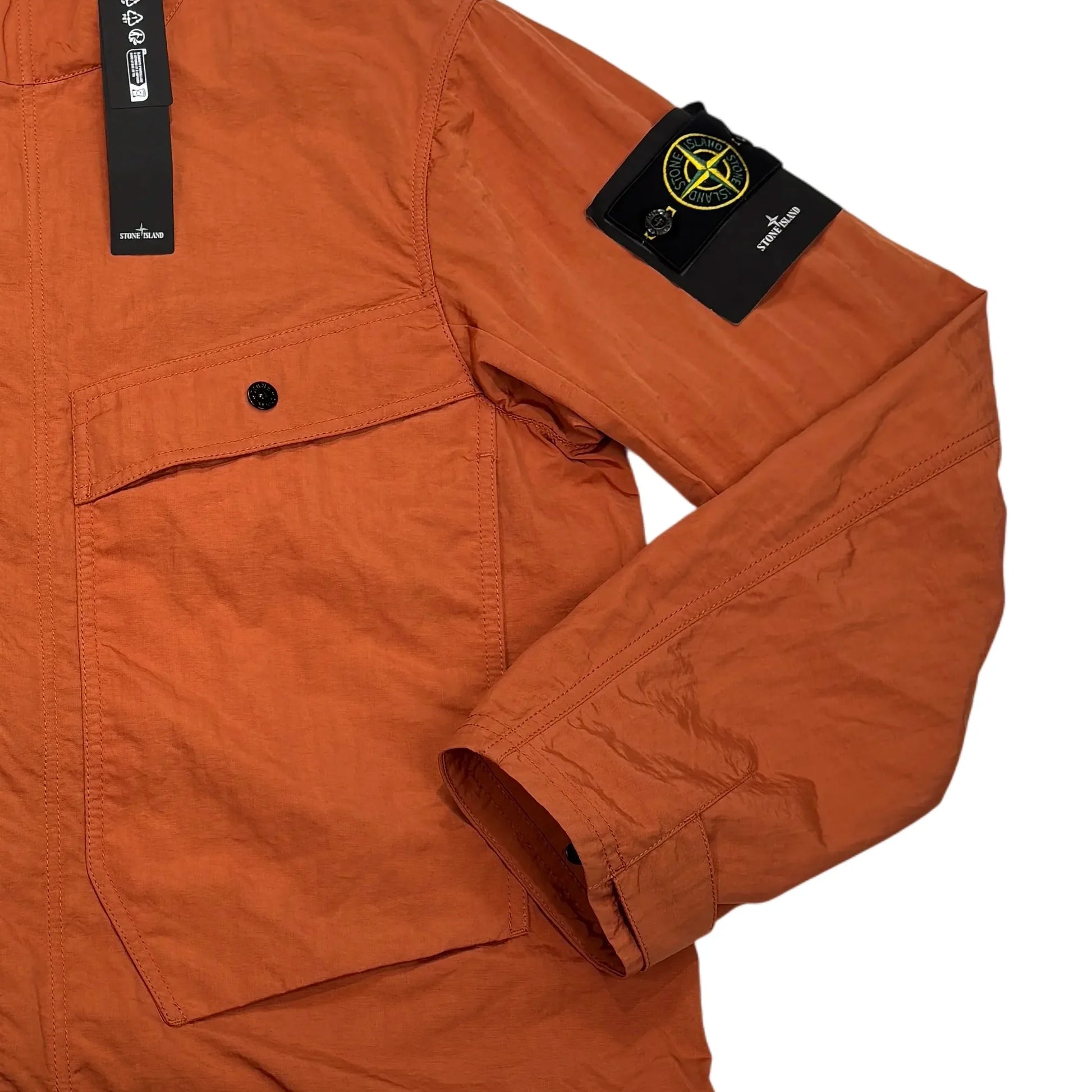 Stone Island Orange Capo Campionario Jacket