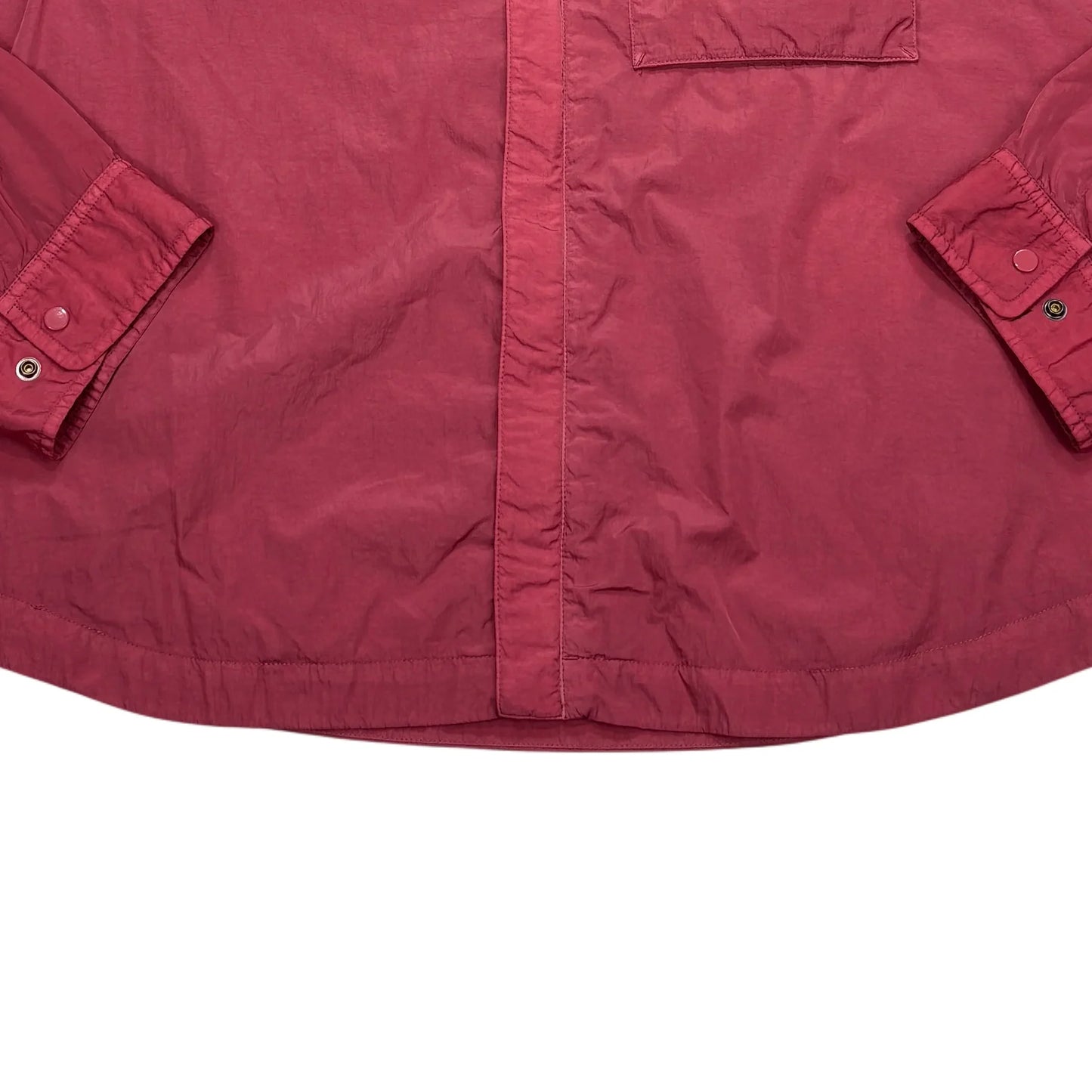 C.p. Company Pink Single Goggle Chrome-R Overshirt Jacket