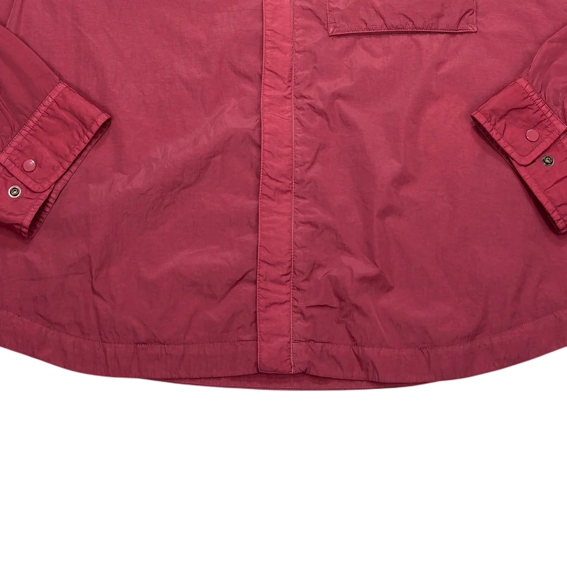 C.p. Company Pink Single Goggle Chrome-R Overshirt Jacket