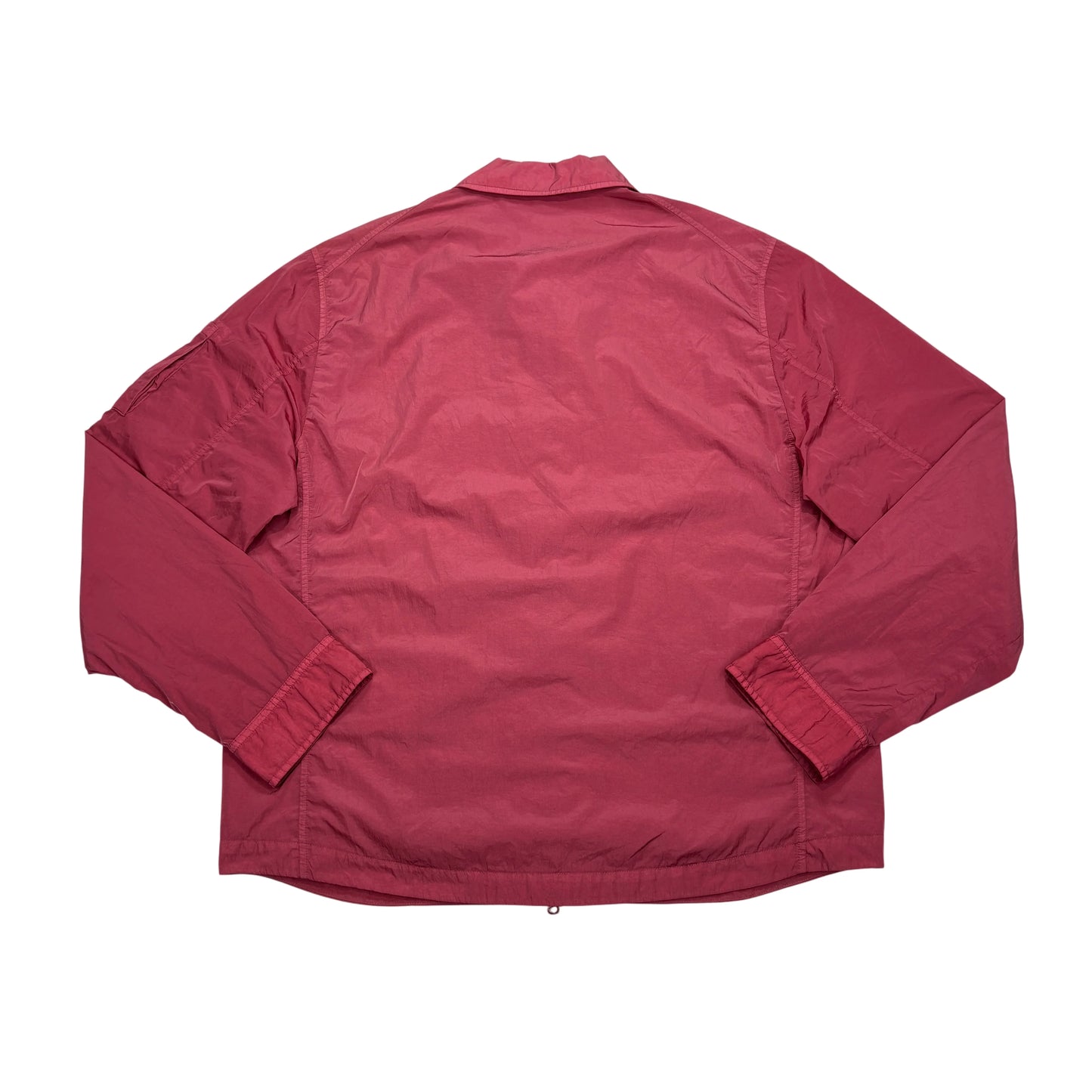 C.p. Company Pink Single Goggle Chrome-R Overshirt Jacket