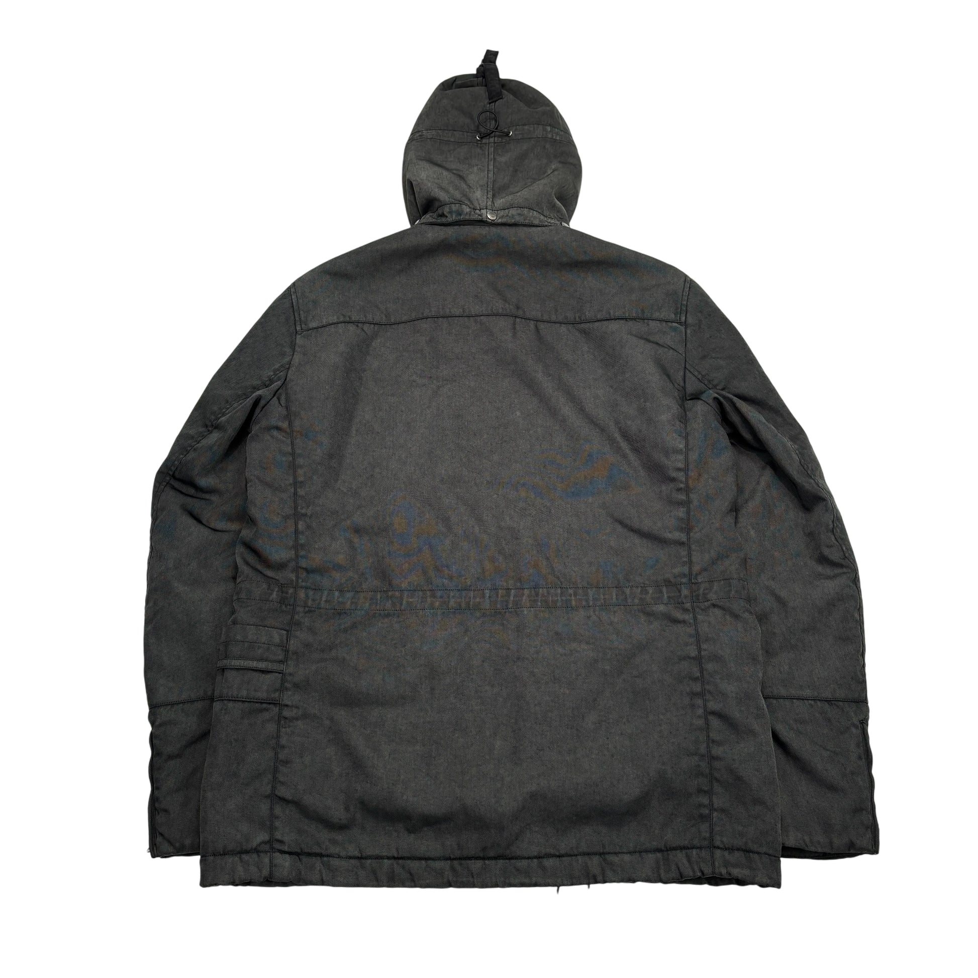 Cp Company Grey Double Goggle Frosted Jacket