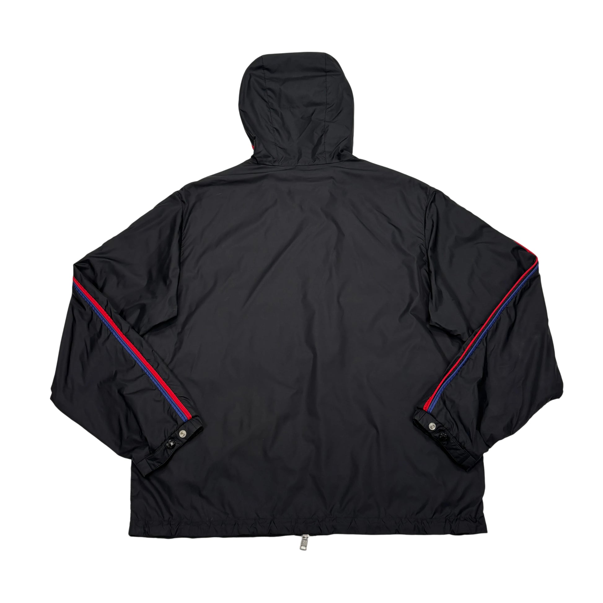 Moncler Black Patch Logo Windbreaker Jacket