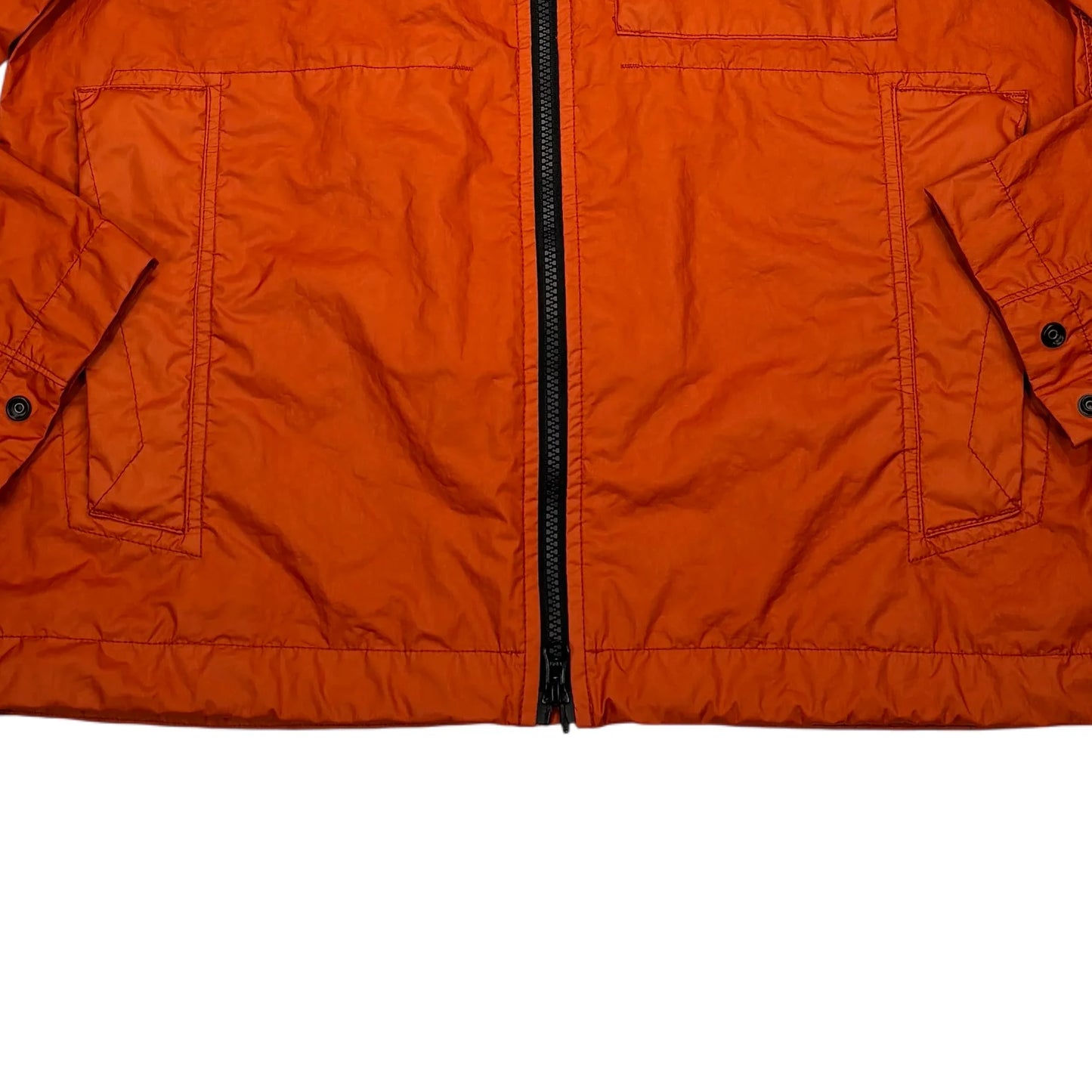 Stone Island Orange Membrana 3L-TC Jacket