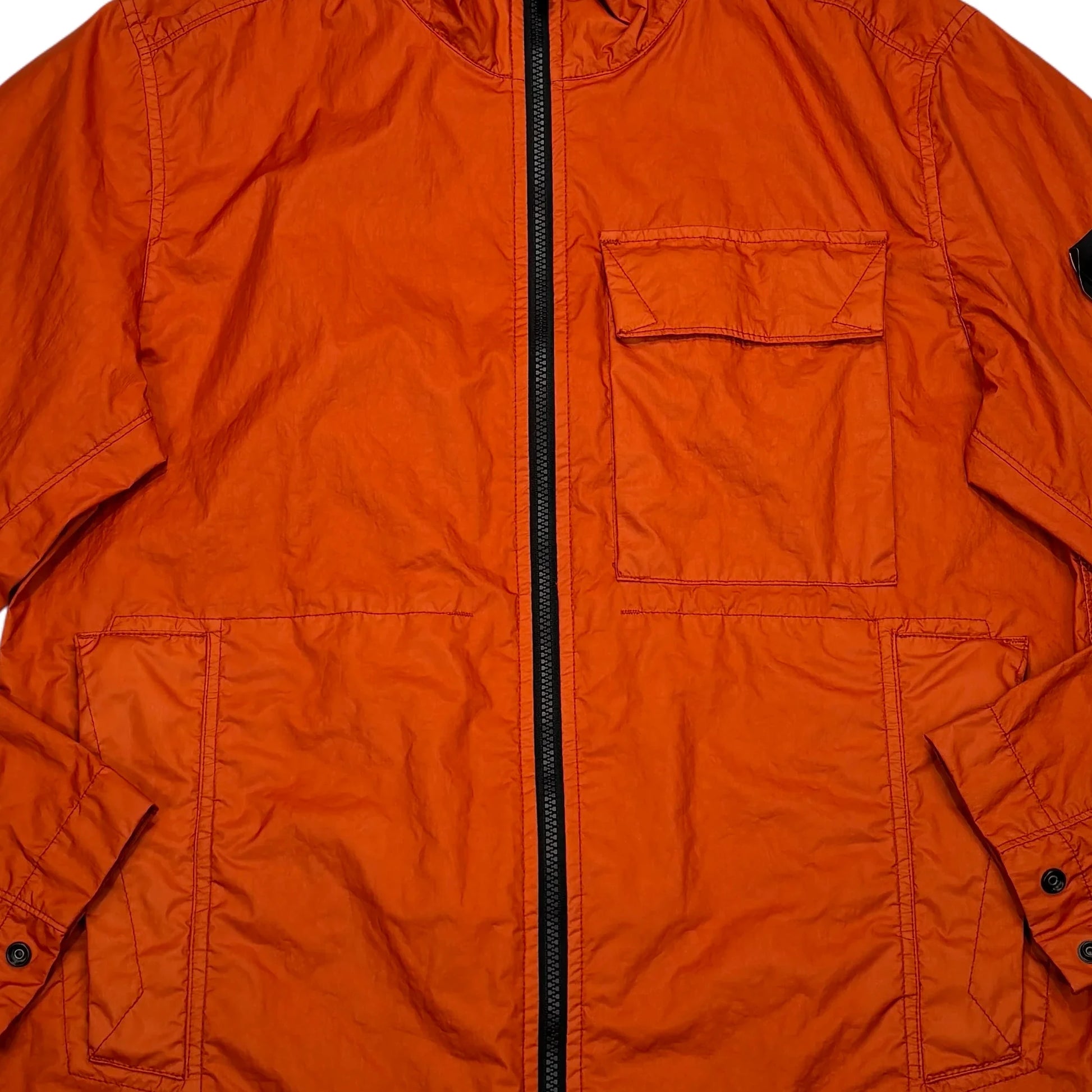Stone Island Orange Membrana 3L-TC Jacket