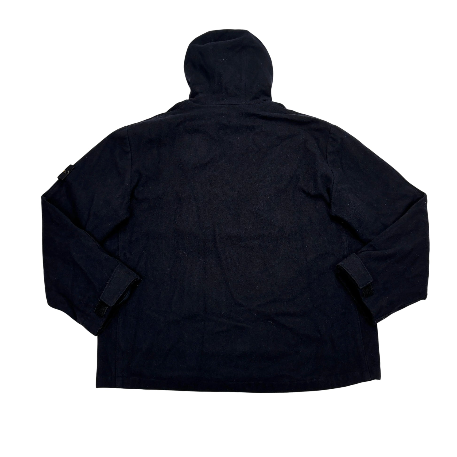 Stone Island Navy Compass Patch Wollen Jacket