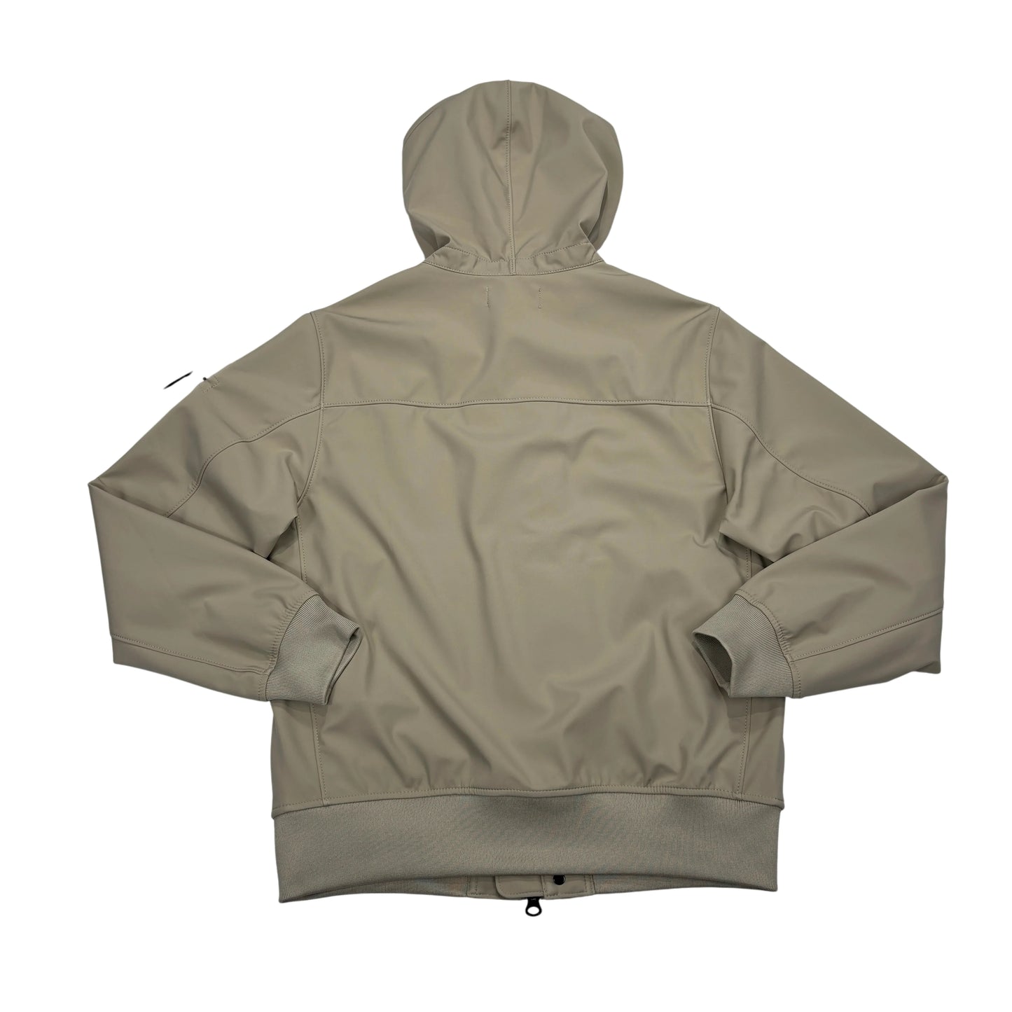 Stone Island Beige Light Soft Shell-R Hooded Jacket