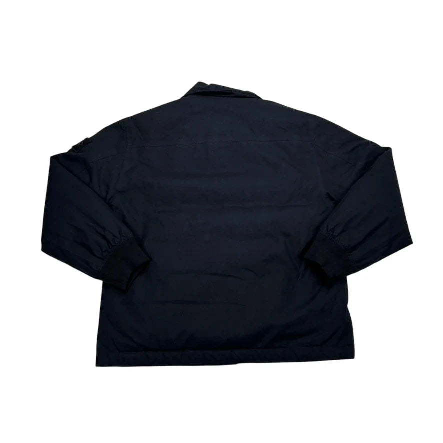 Stone Island Navy Blue O-Ventile Down Ghost Piece Jacket