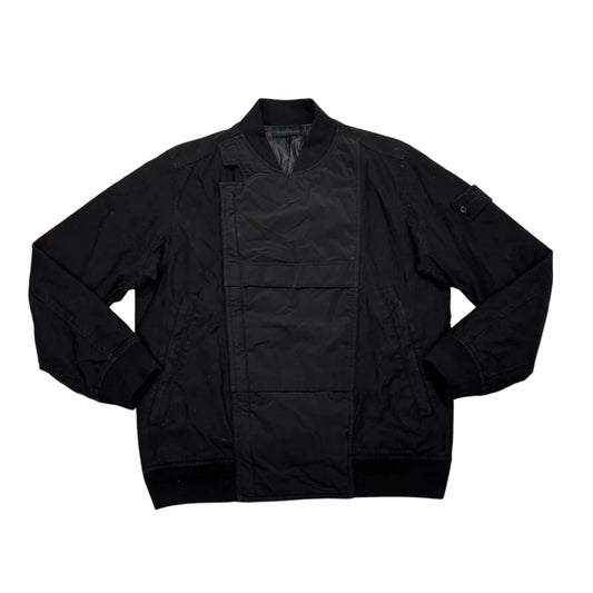 Stone Island Black Ghost Piece Bomber Jacket