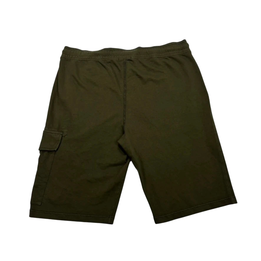 CP Company Green Single Goggle Shorts