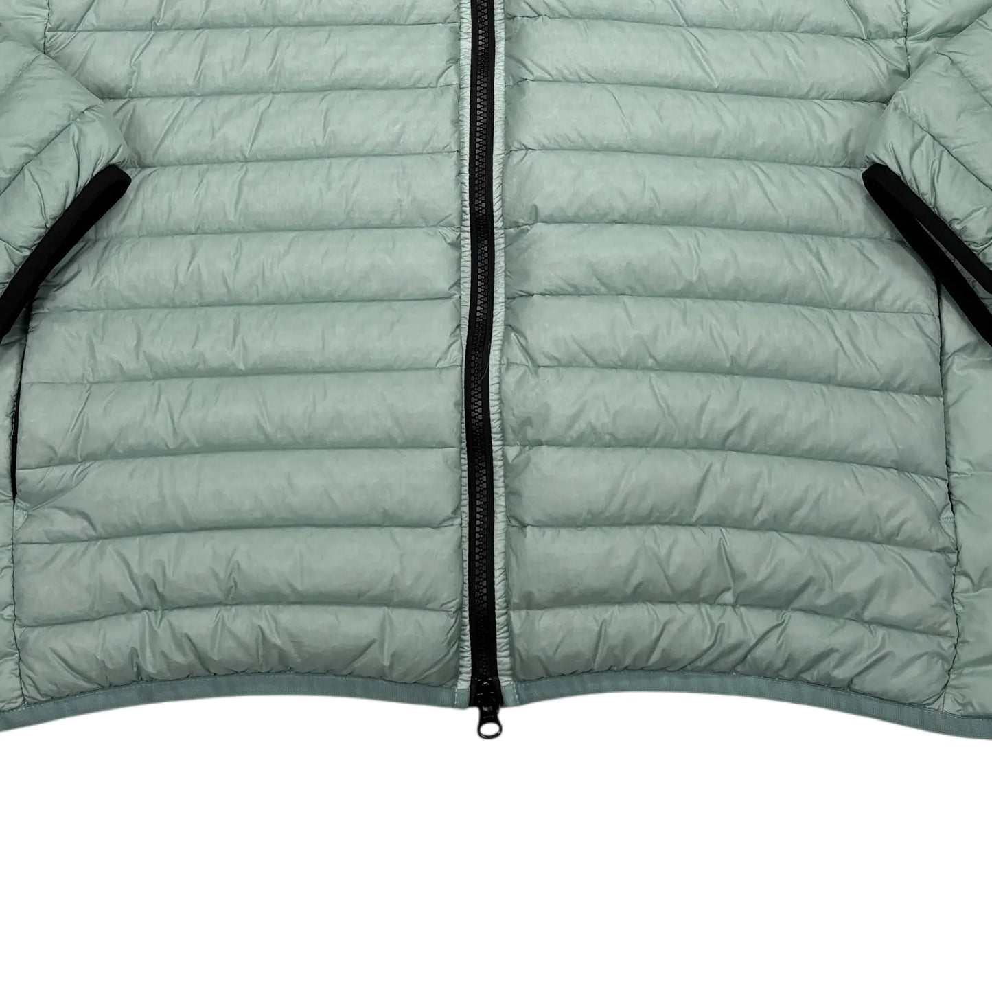 Stone Island Light Blue Loom Woven Chambers R-Nylon Down-TC Puffer Jacket