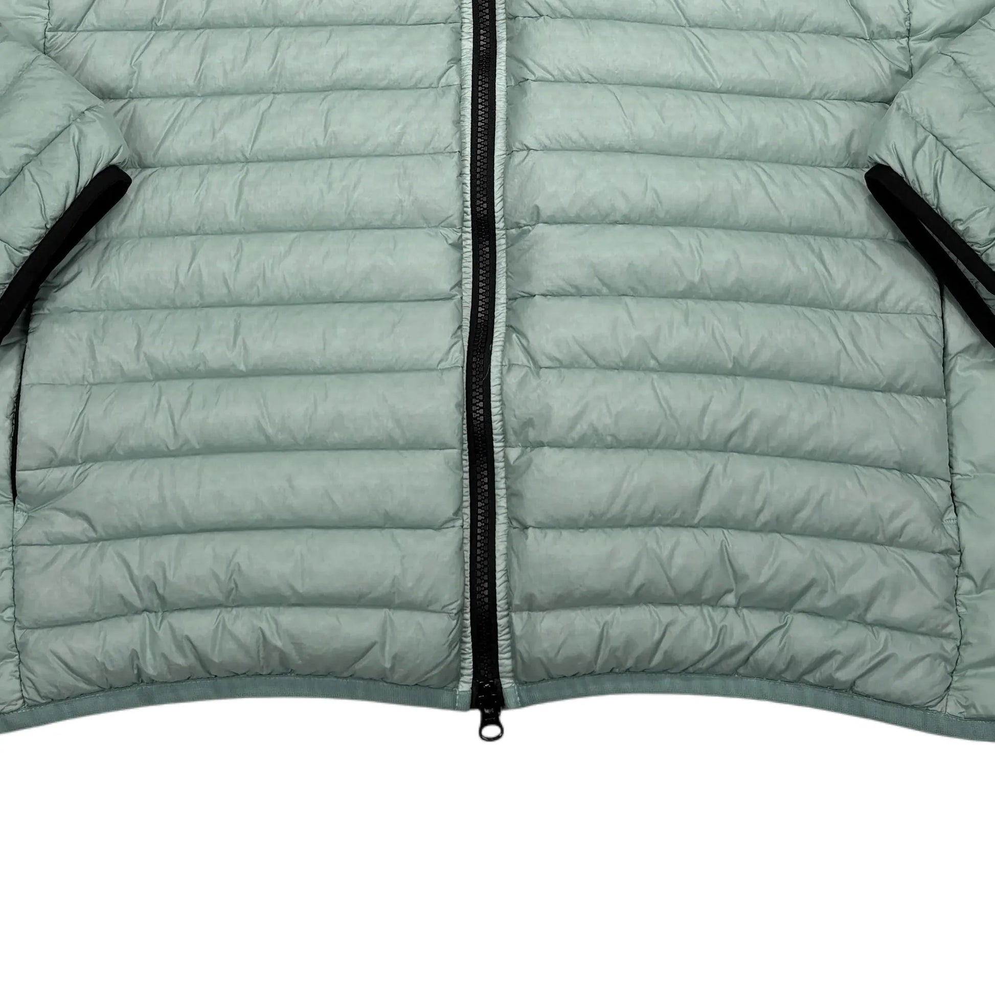 Stone Island Light Blue Loom Woven Chambers R-Nylon Down-TC Puffer Jacket