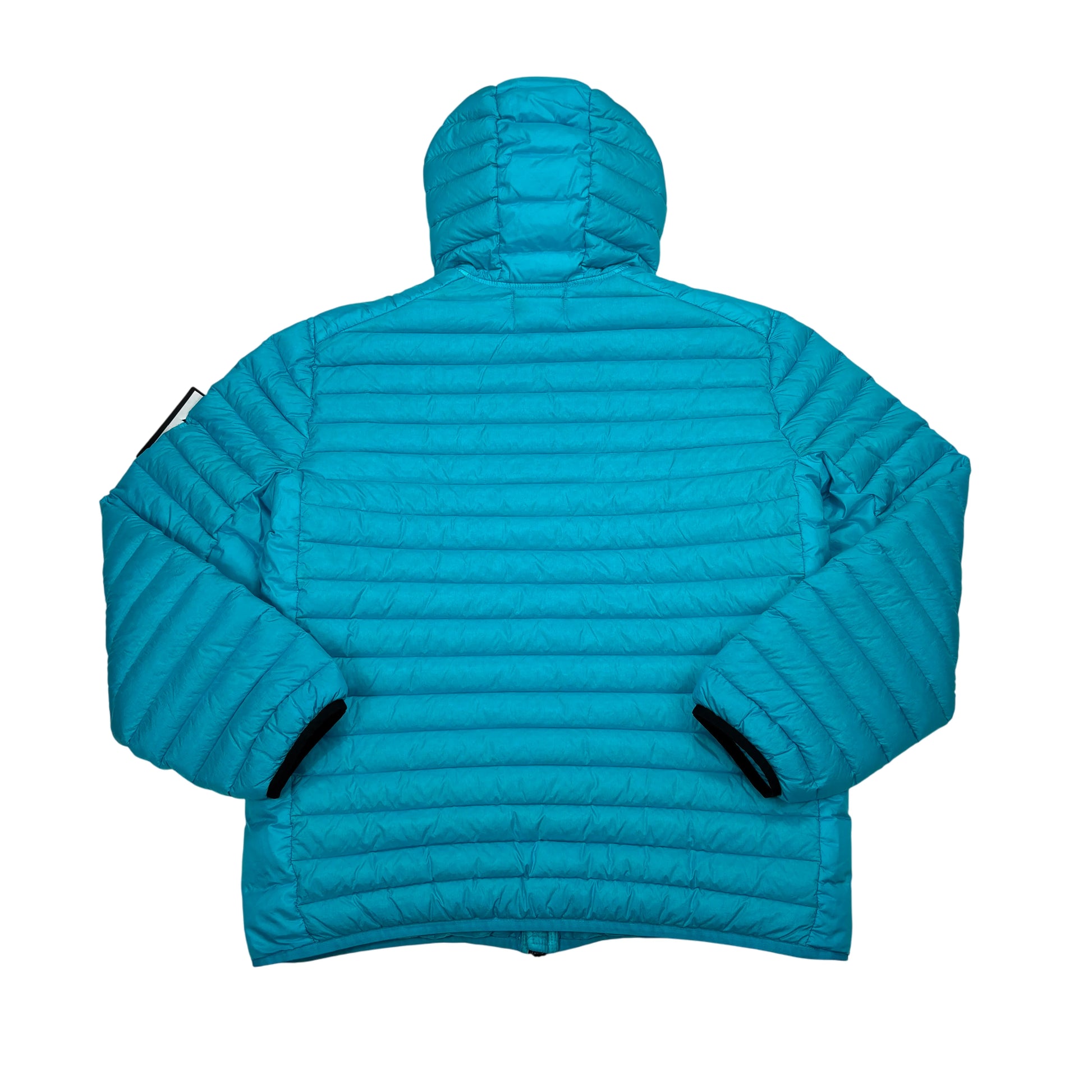 Stone Island Baby Blue Loom Woven Chambers R-Nylon Down-TC Puffer Jacket