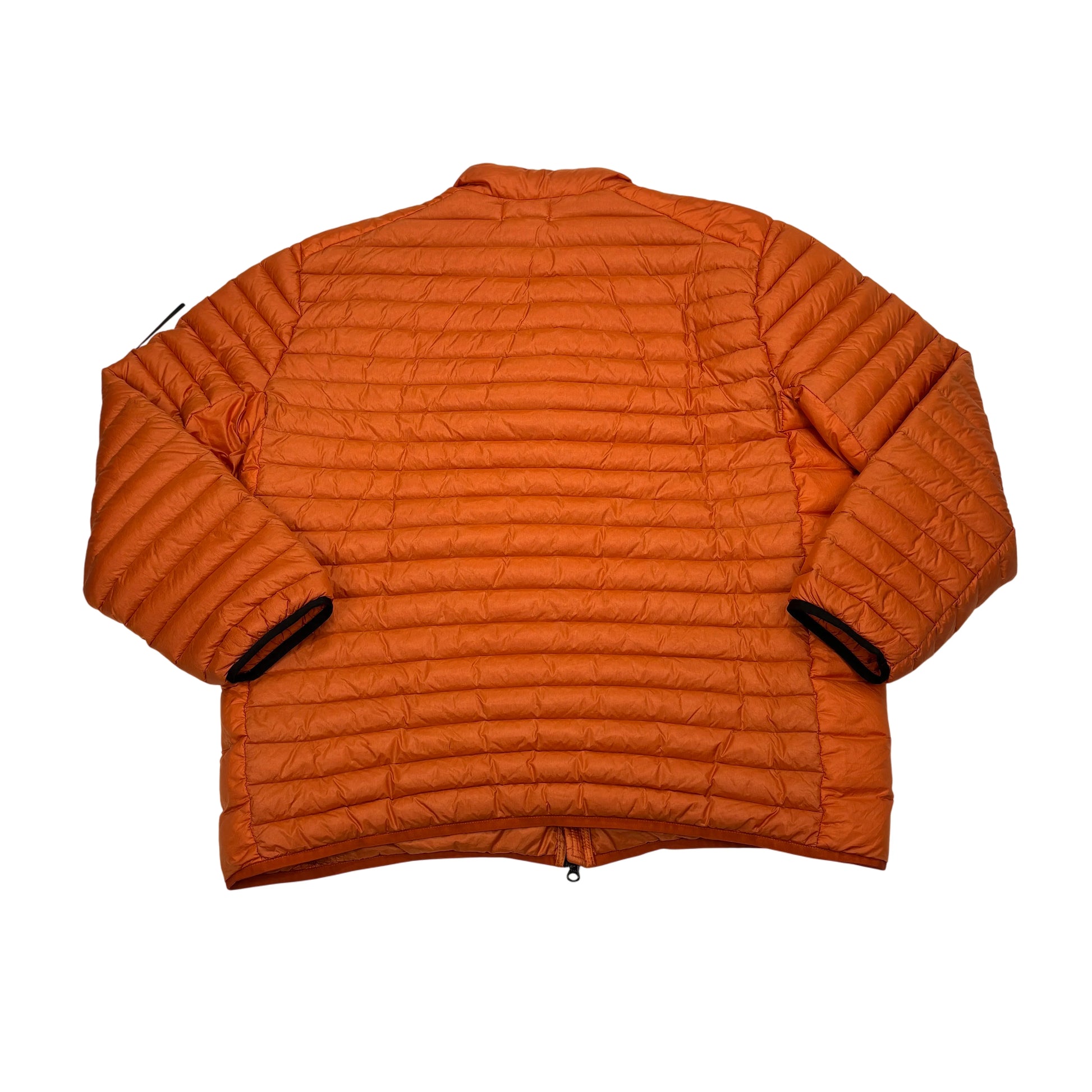 Stone Island Orange Loom Woven Chambers R-Nylon Down-TC Hoodless Down HoodlessJacket