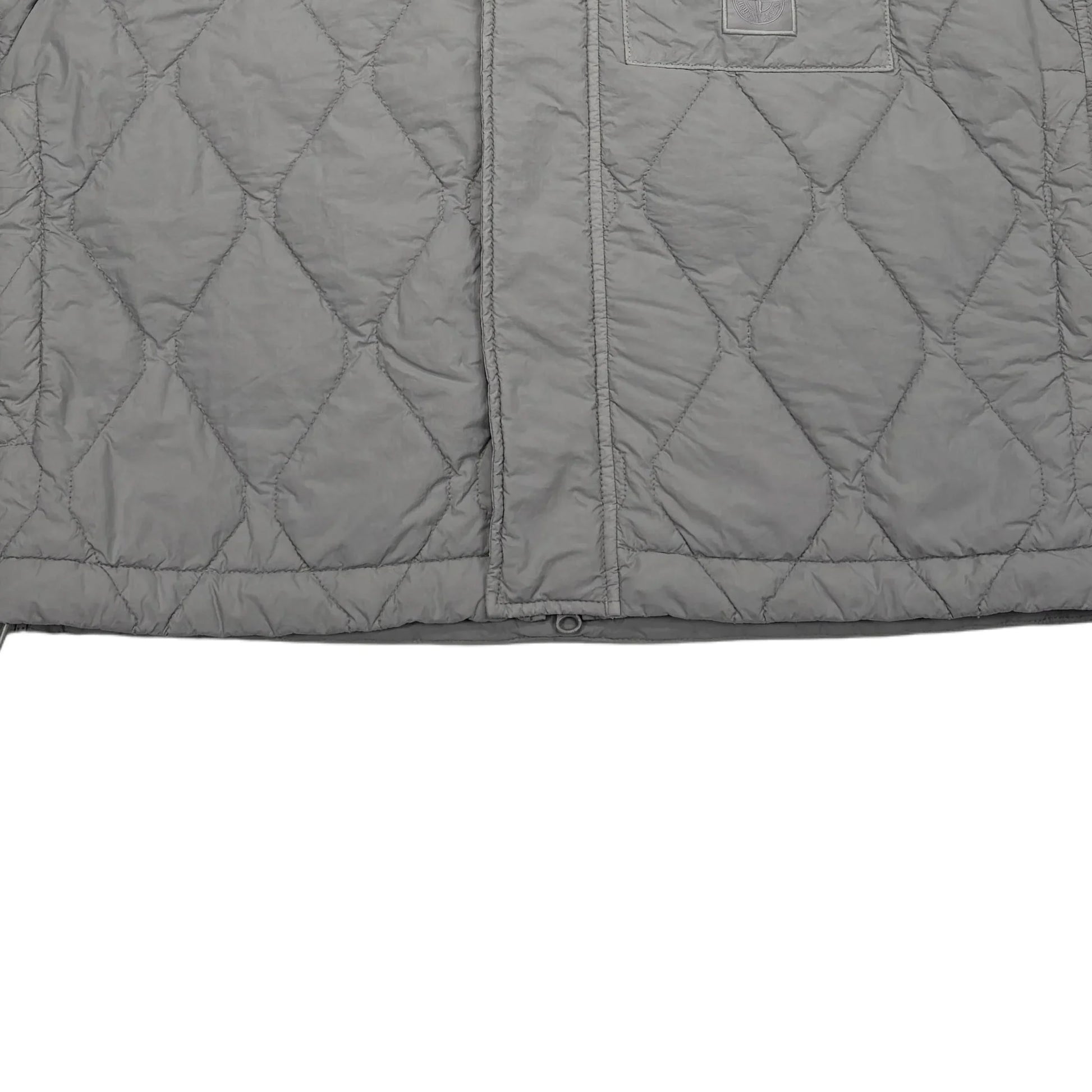 Stone Island Grey Patch Logo Padded Gilet