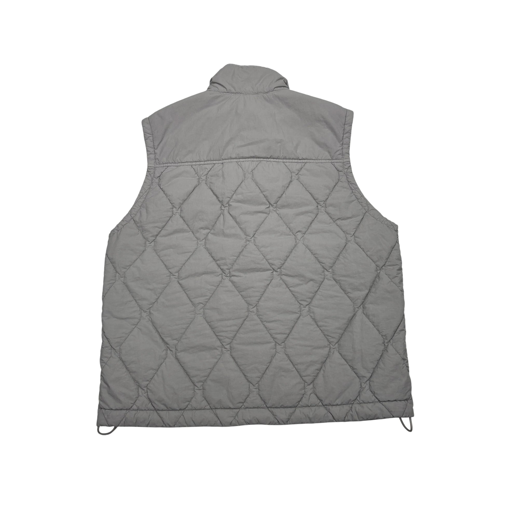 Stone Island Grey Patch Logo Padded Gilet