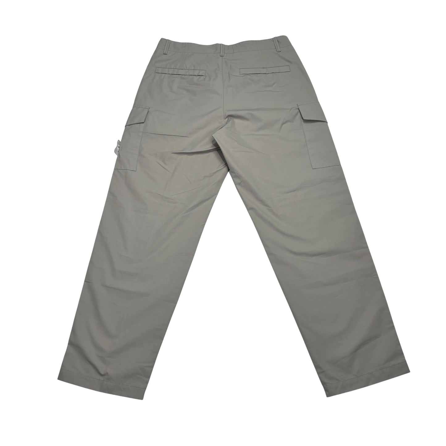 Stone Island Grey Ghost Piece Compass Patch Cargo Trousers