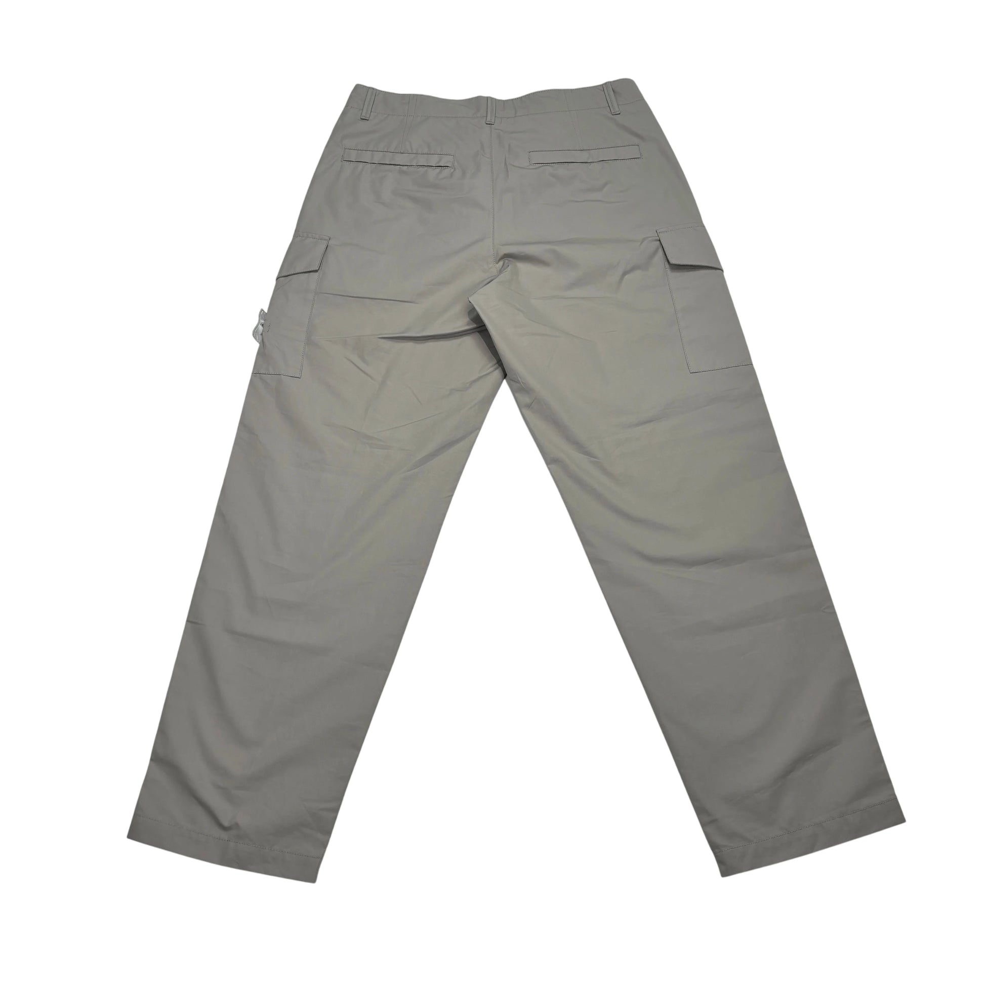 Stone Island Grey Ghost Piece Compass Patch Cargo Trousers