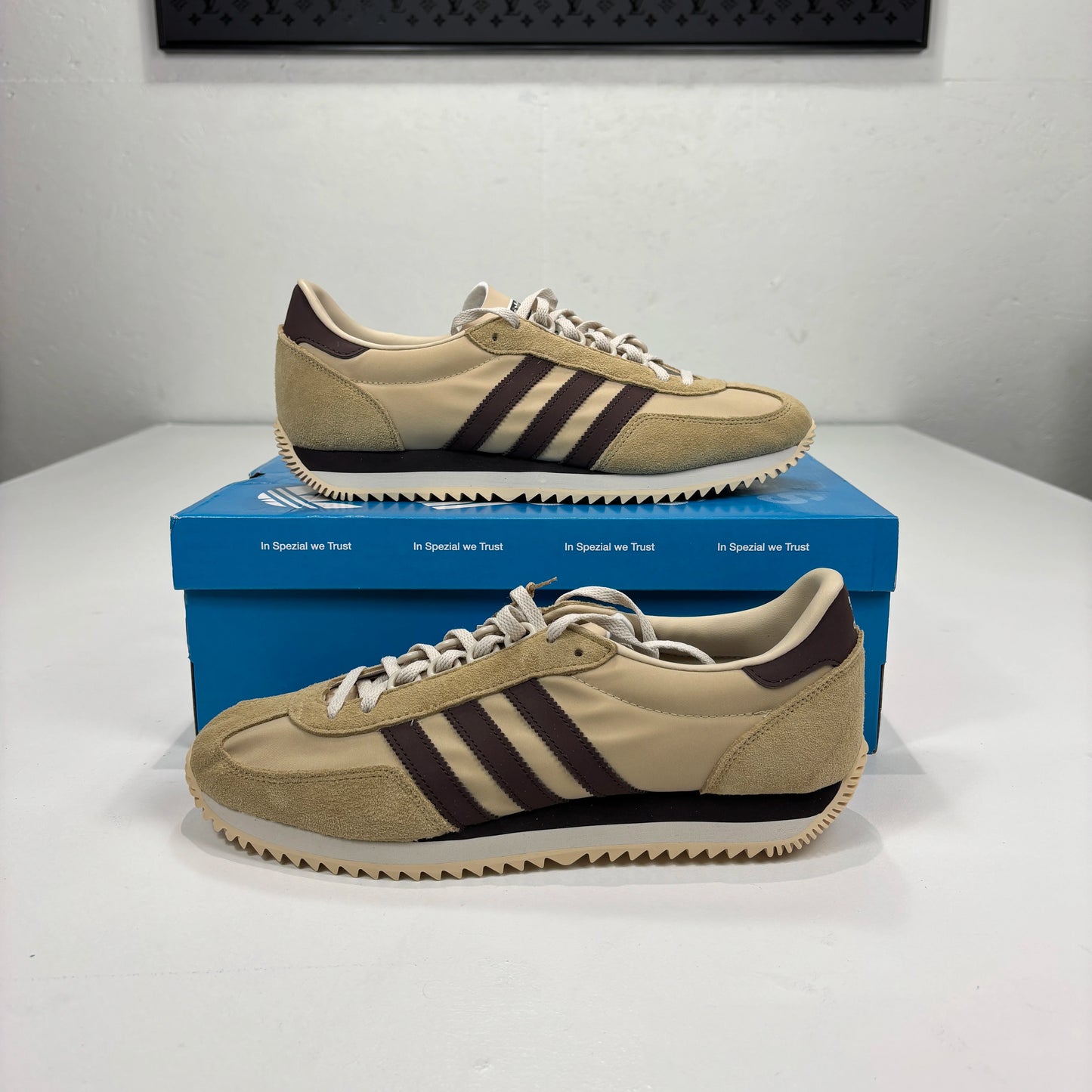 Adidas Spezial Liam Gallagher Beige JR4878 Trainers